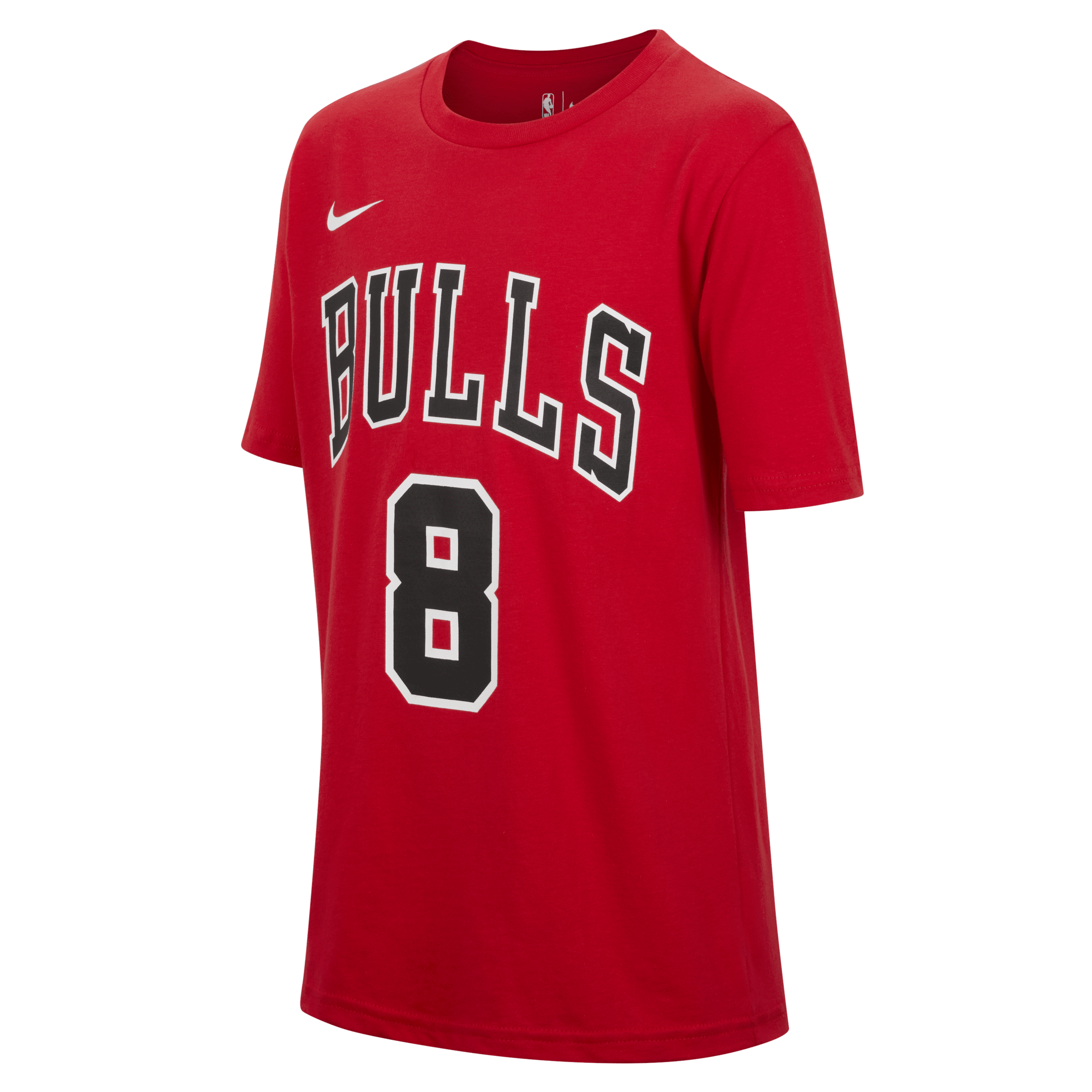 T-shirt Nike NBA Zach LaVine Chicago Bulls pour ado (garçon) - Rouge