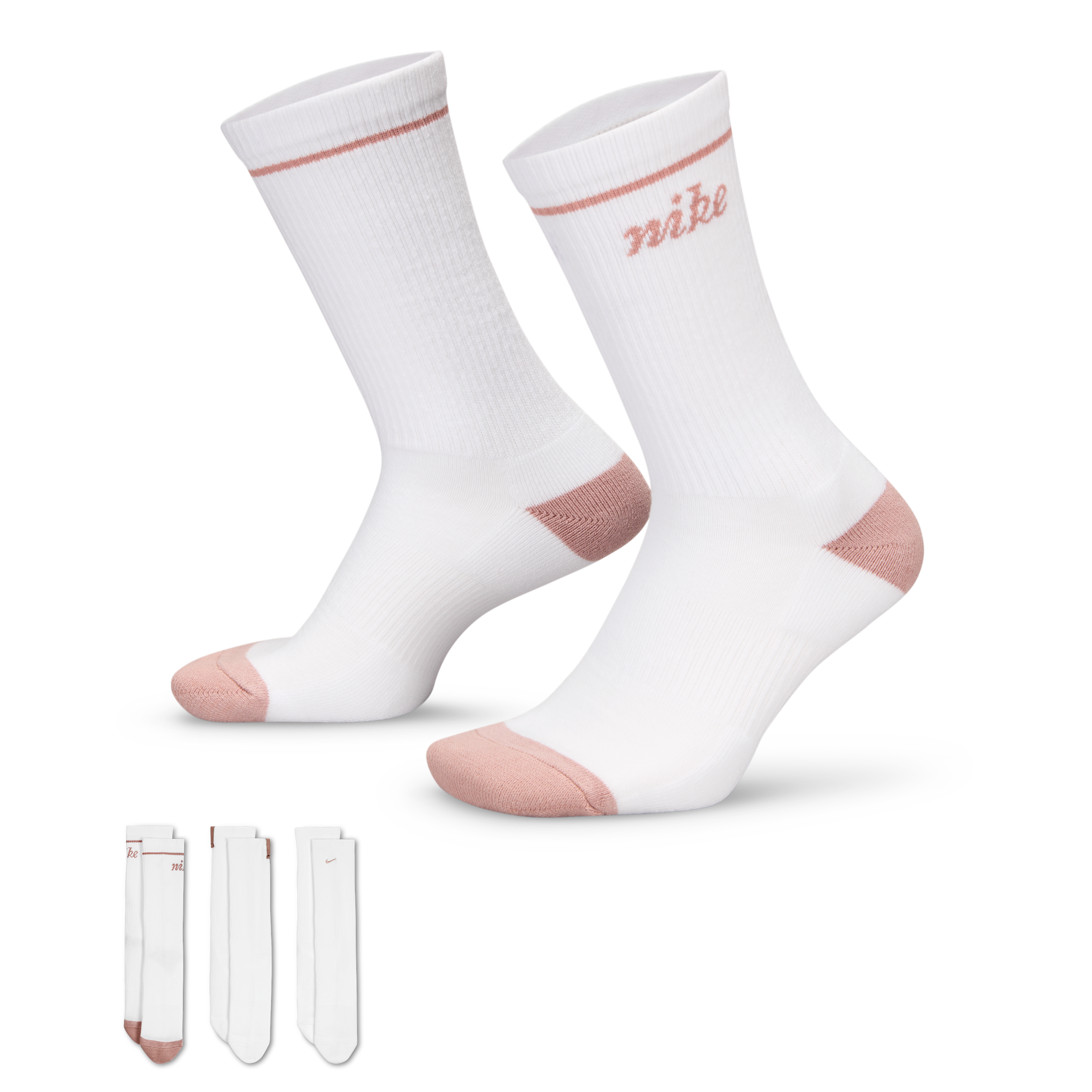 Thumbnail - Nike Everyday Plus Cushioned Crew-Socken (3 Paar) - Multi-Color