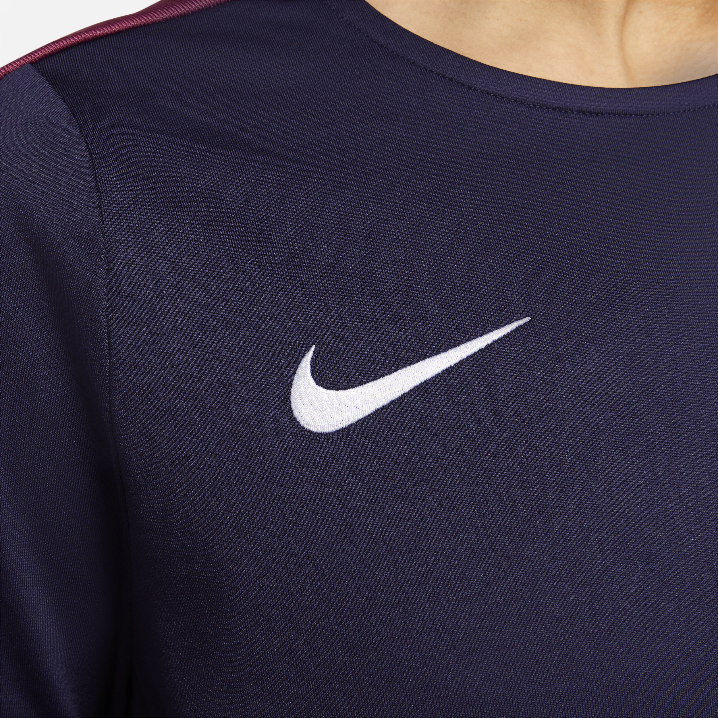 Nike Engeland Strike Dri-FIT voetbaltop met ronde hals voor dames Paars