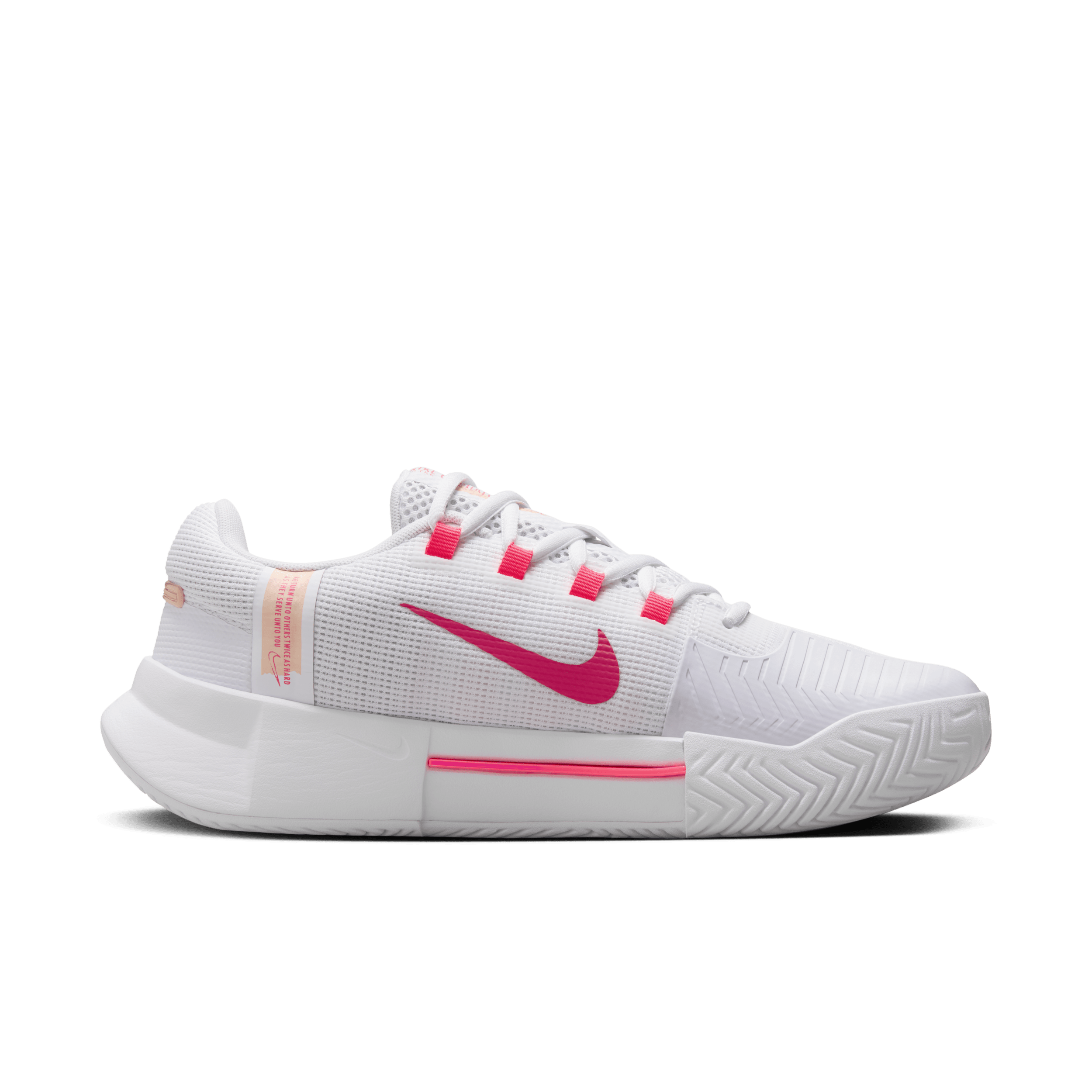 Chaussure de tennis pour surface dure Nike Zoom GP Challenge 1 pour femme - Blanc