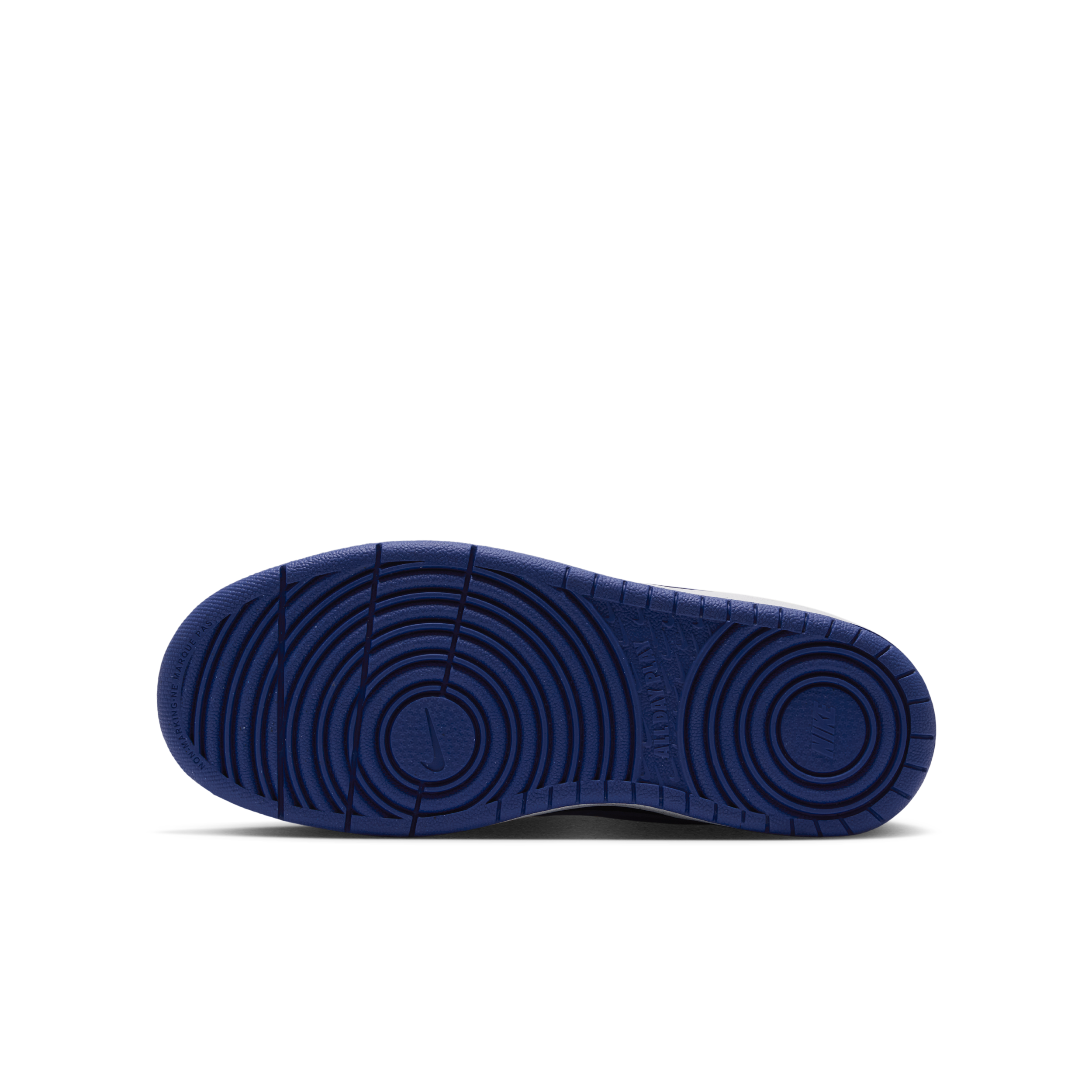 Nike Court Borough Mid 2 GS 'Black Game Royal' | Kid's Size 6 - CD7782-019