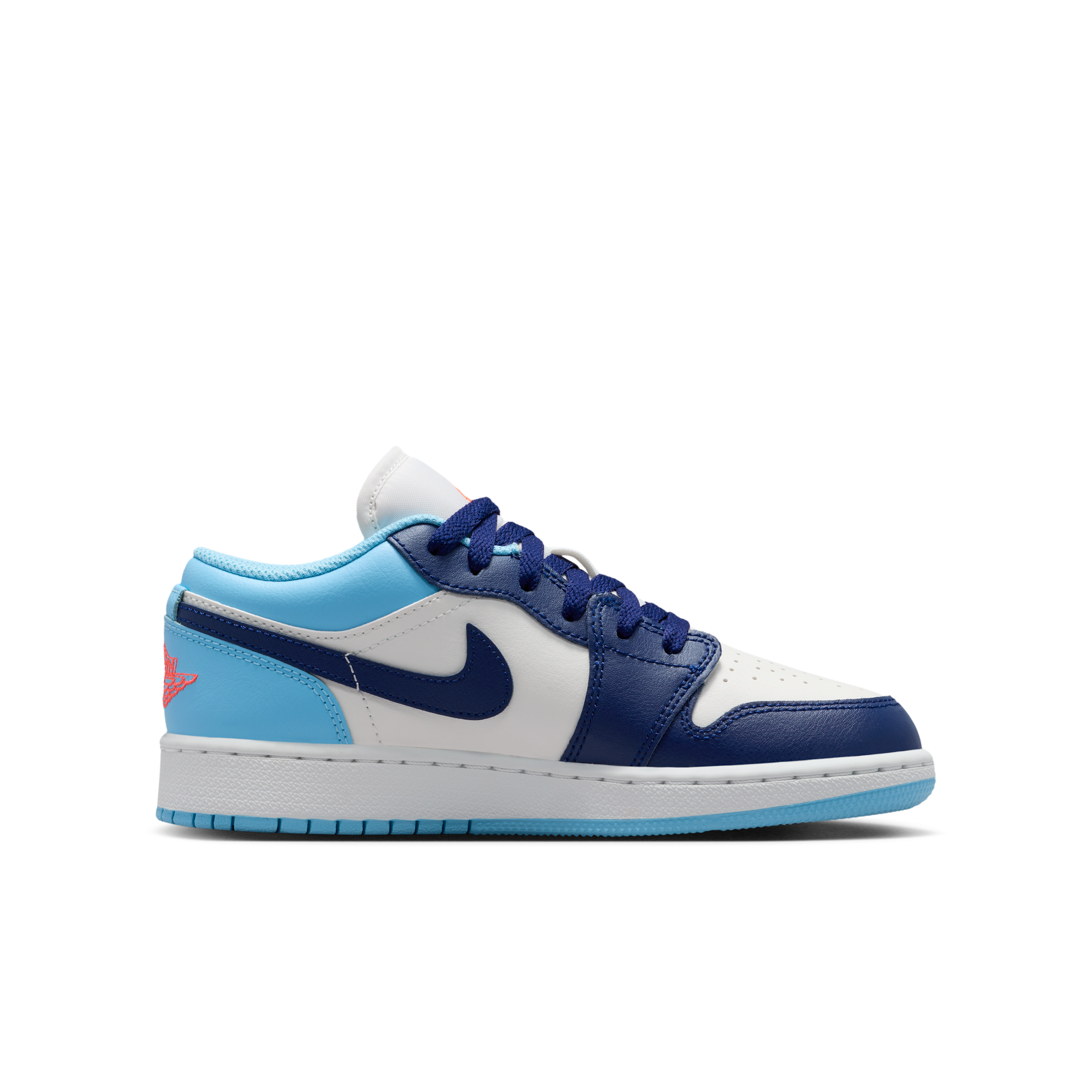 Thumbnail - Air Jordan 1 Low Schuh für ältere Kinder - Weiß