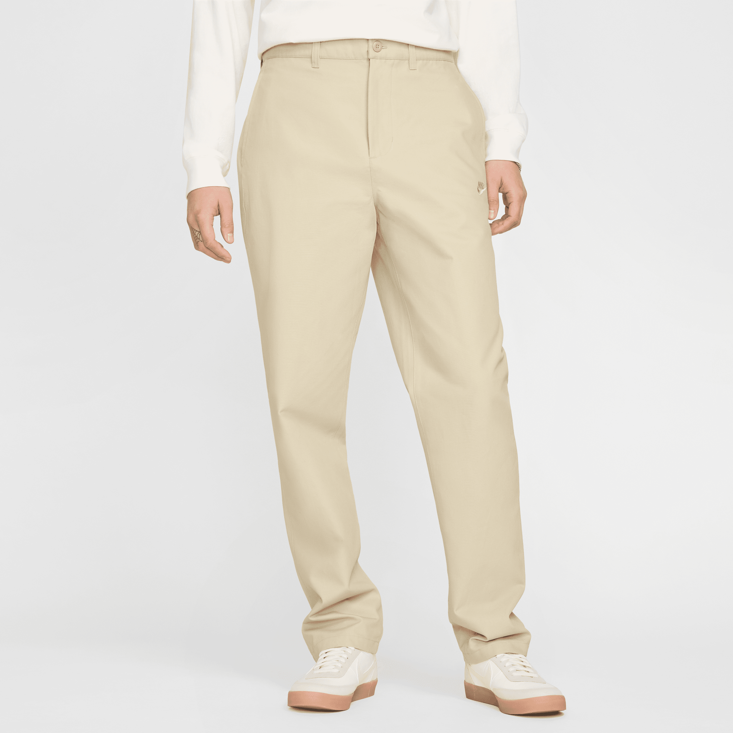 Pantalon chino Nike Club pour homme - Marron