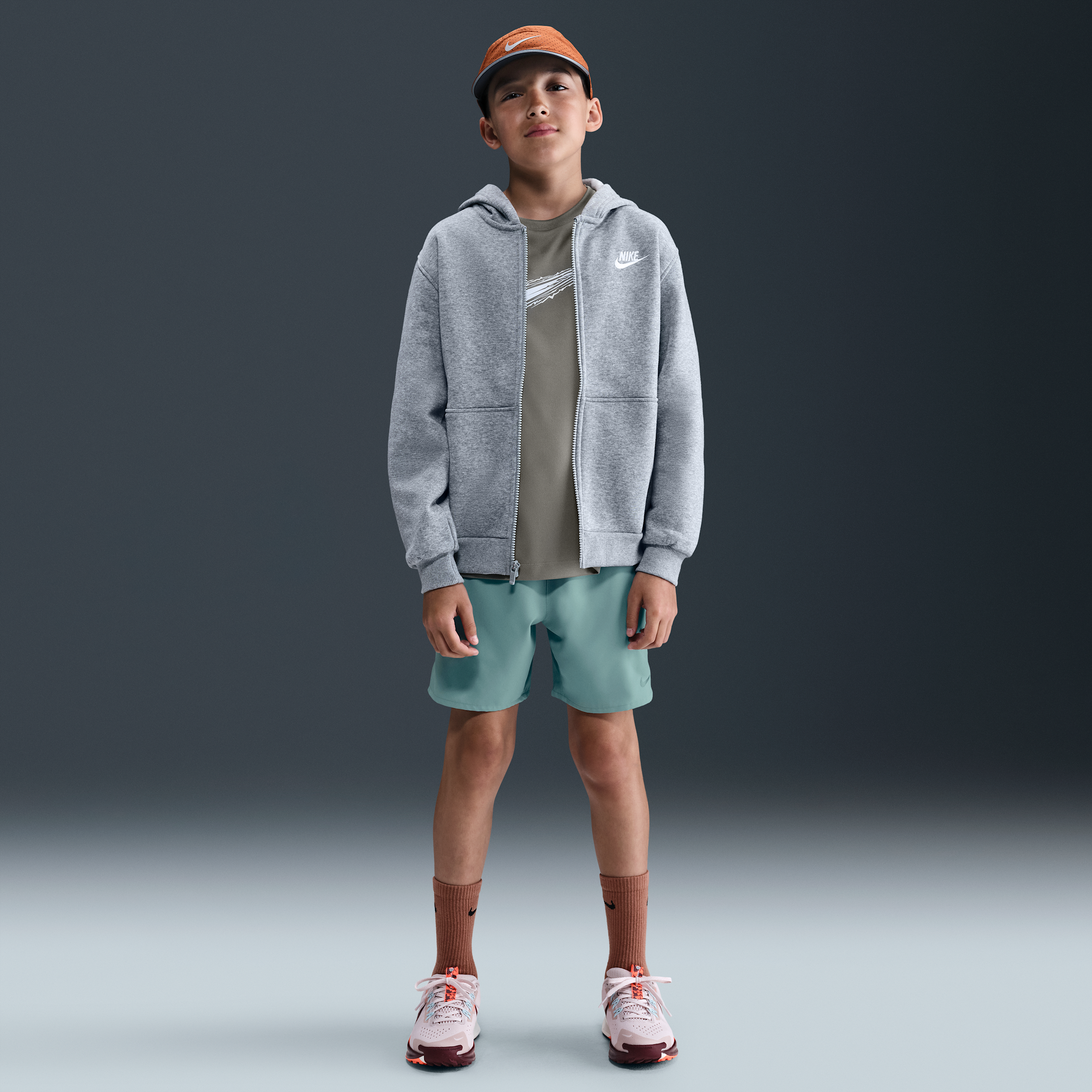 Shorts da training Nike Dri-FIT Challenger – Ragazzo - Verde