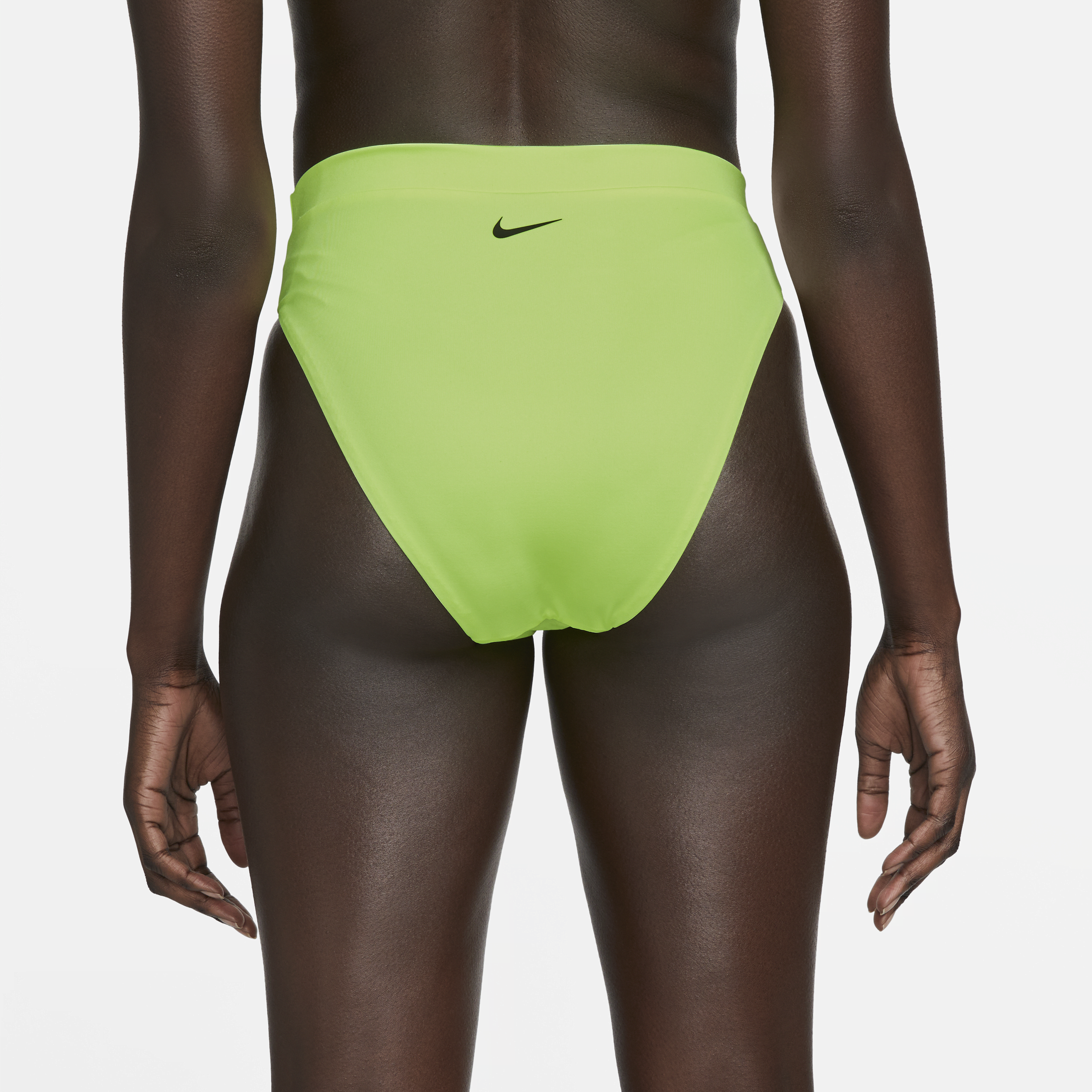 Bas de bikini taille haute Nike Essential pour Femme - Jaune