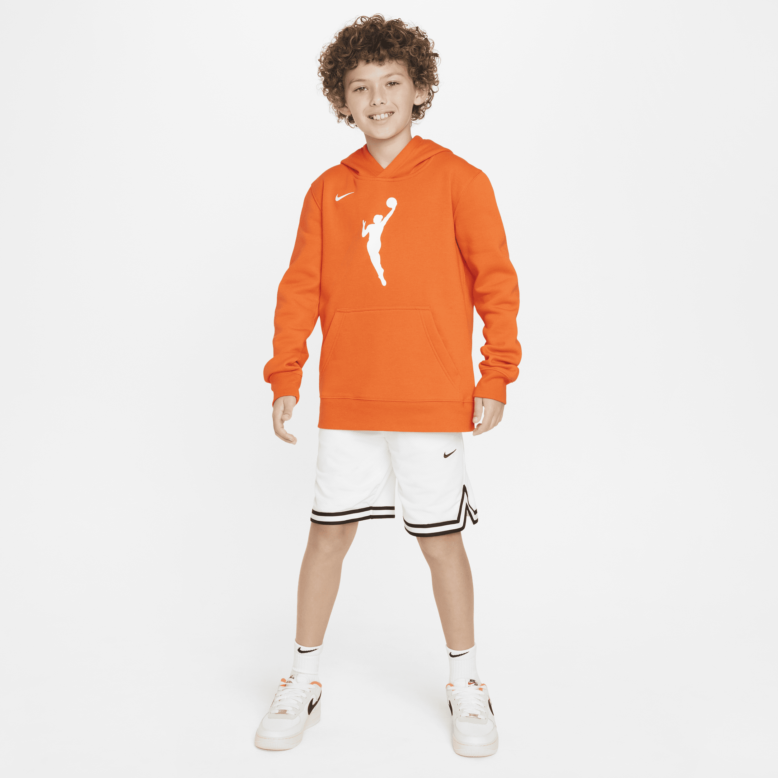Nike Team 31 Essential WNBA-hoodie voor kids Oranje