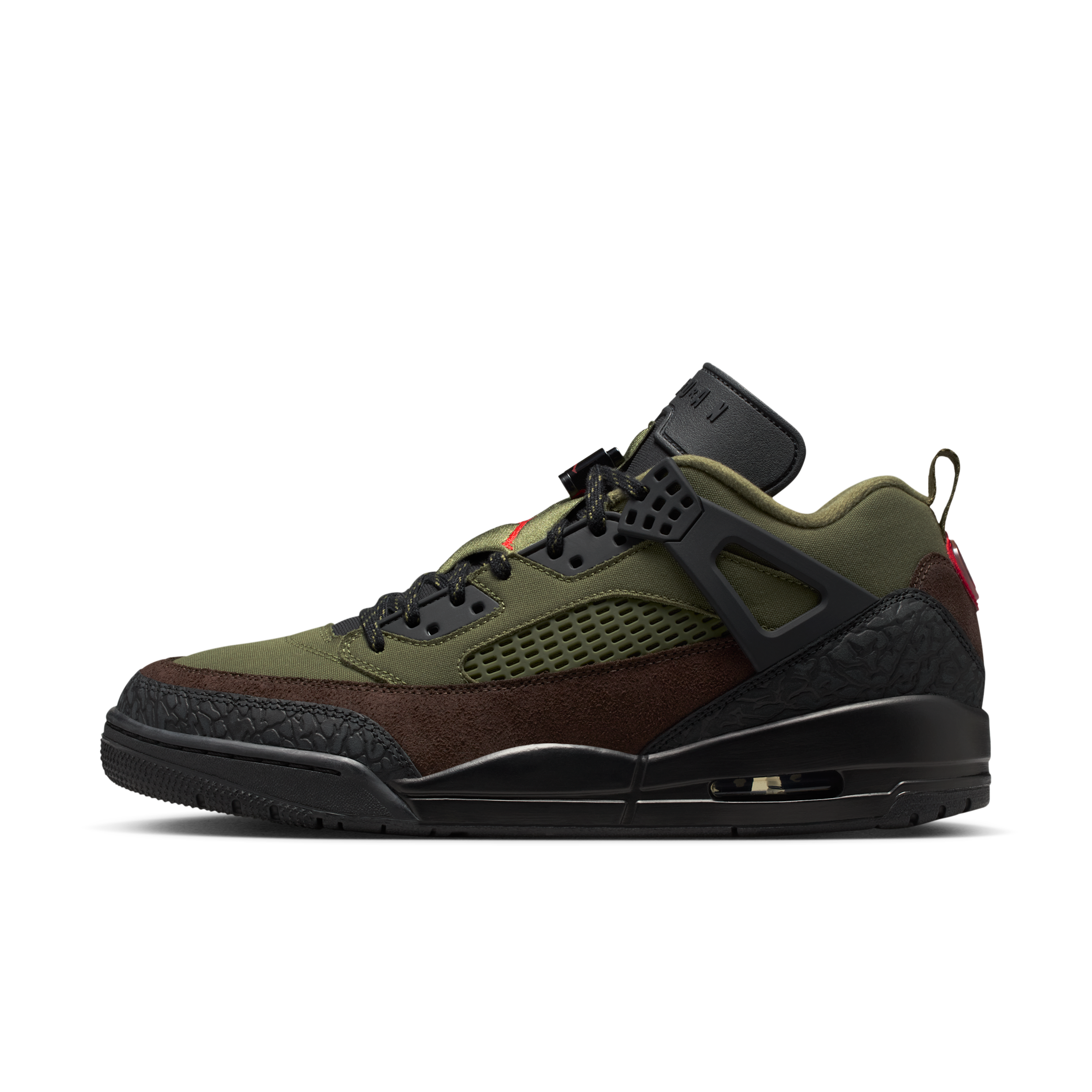 Thumbnail - Jordan Spizike Low Schuh (Herren) - Grün