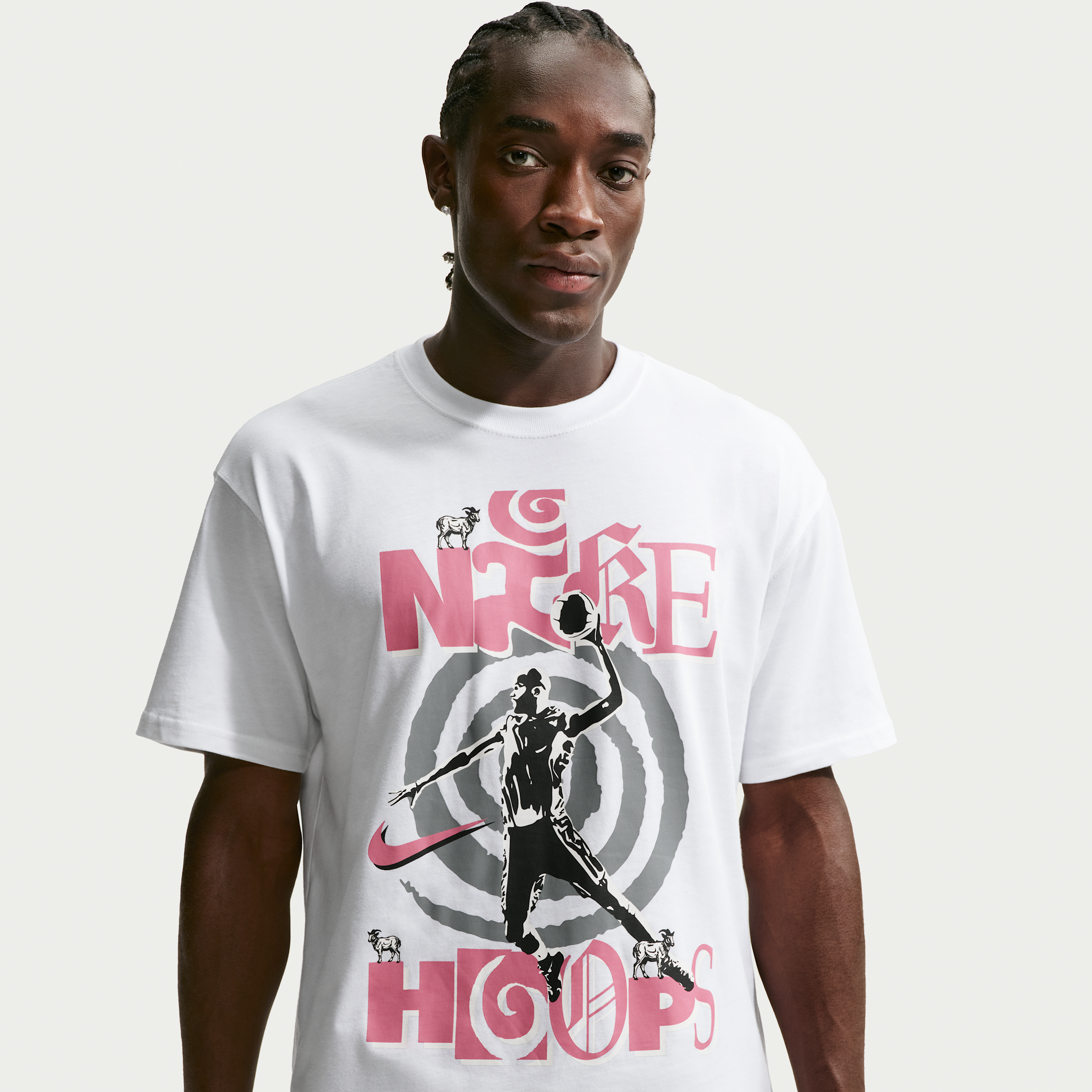 Thumbnail - Nike Basketball-T-Shirt (Herren) - Weiß