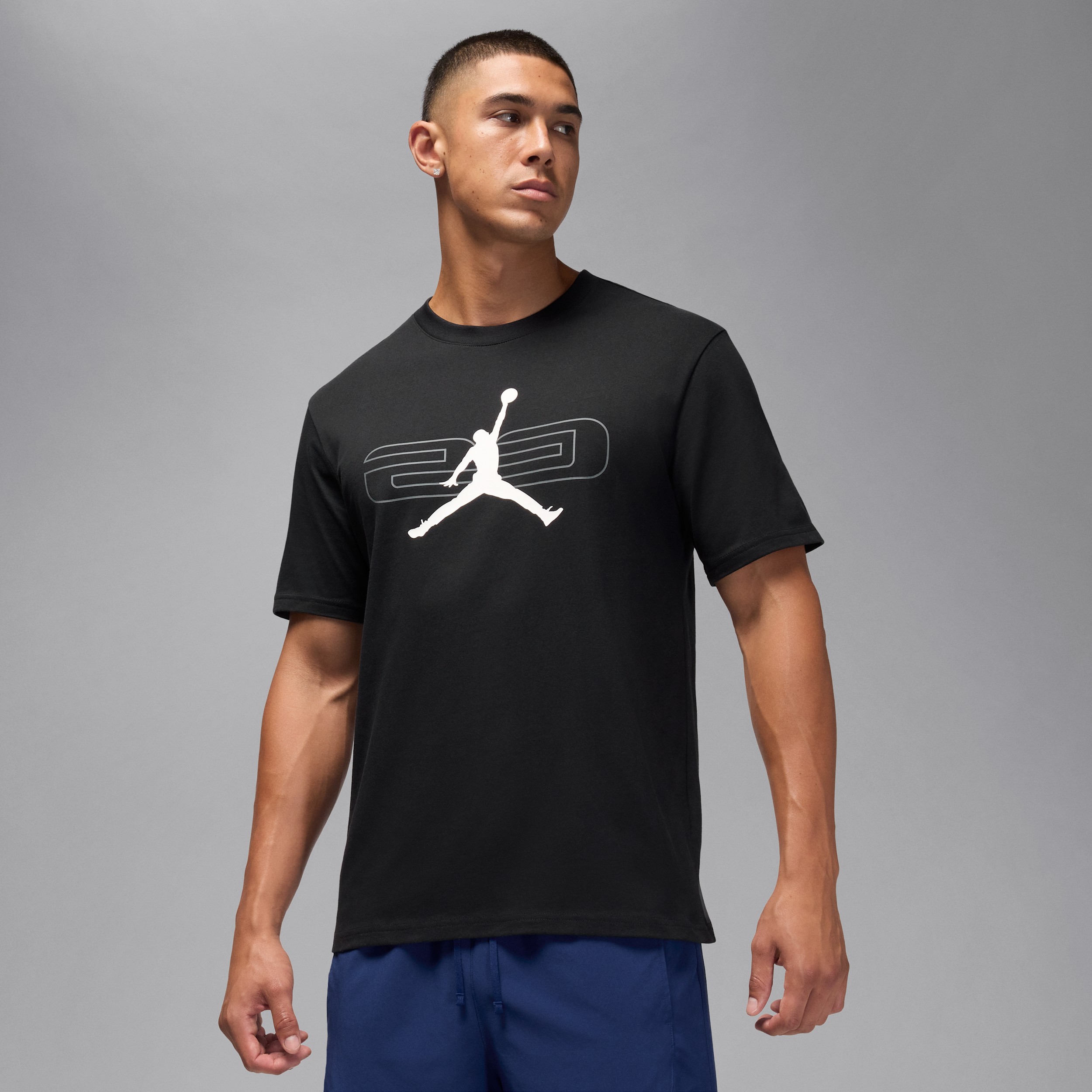 Thumbnail - Jordan Sport Herren-T-Shirt - Schwarz