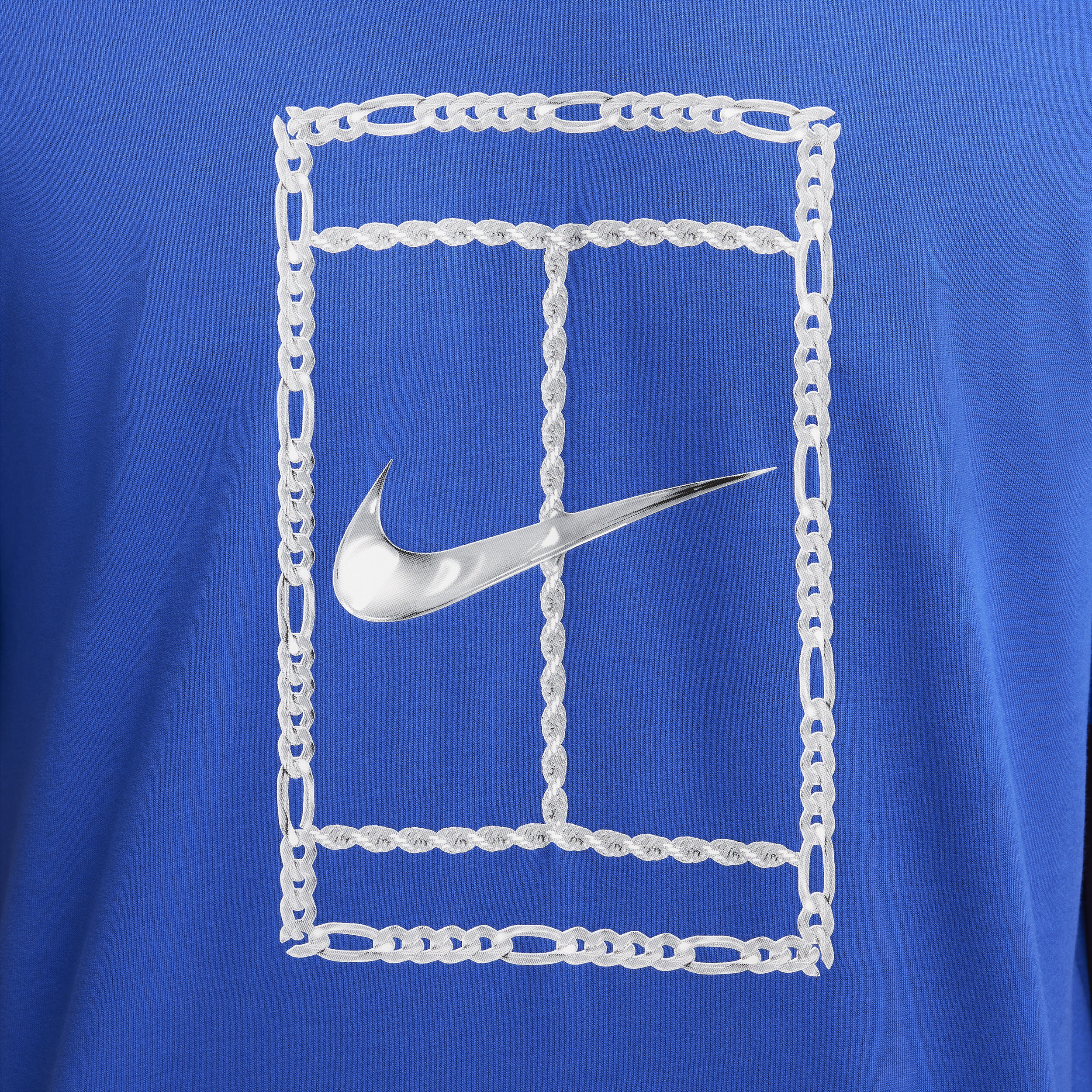 T-shirt de tennis NikeCourt Dri-FIT pour homme - Bleu