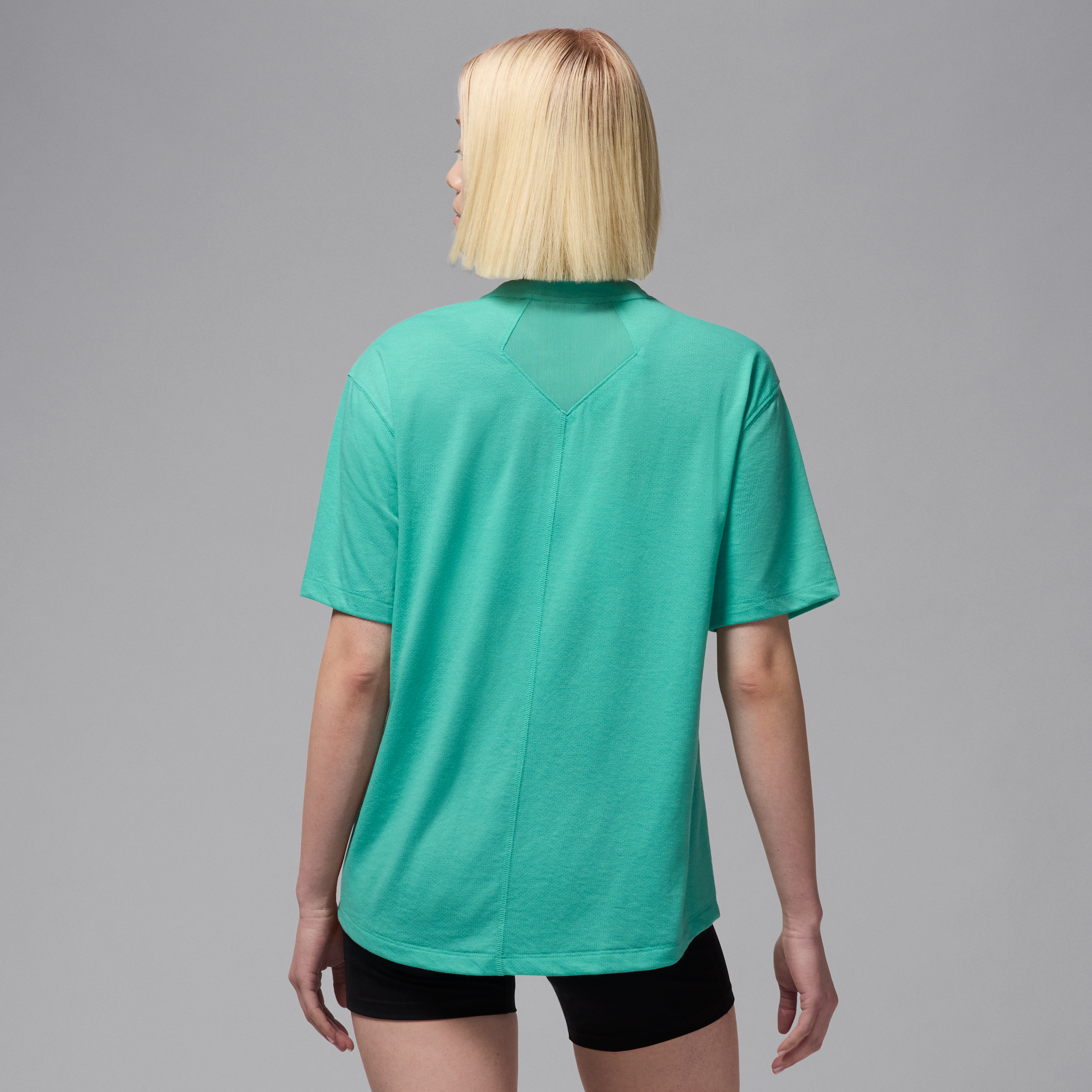 Haut à manches courtes Diamond Jordan Sport pour femme - Vert