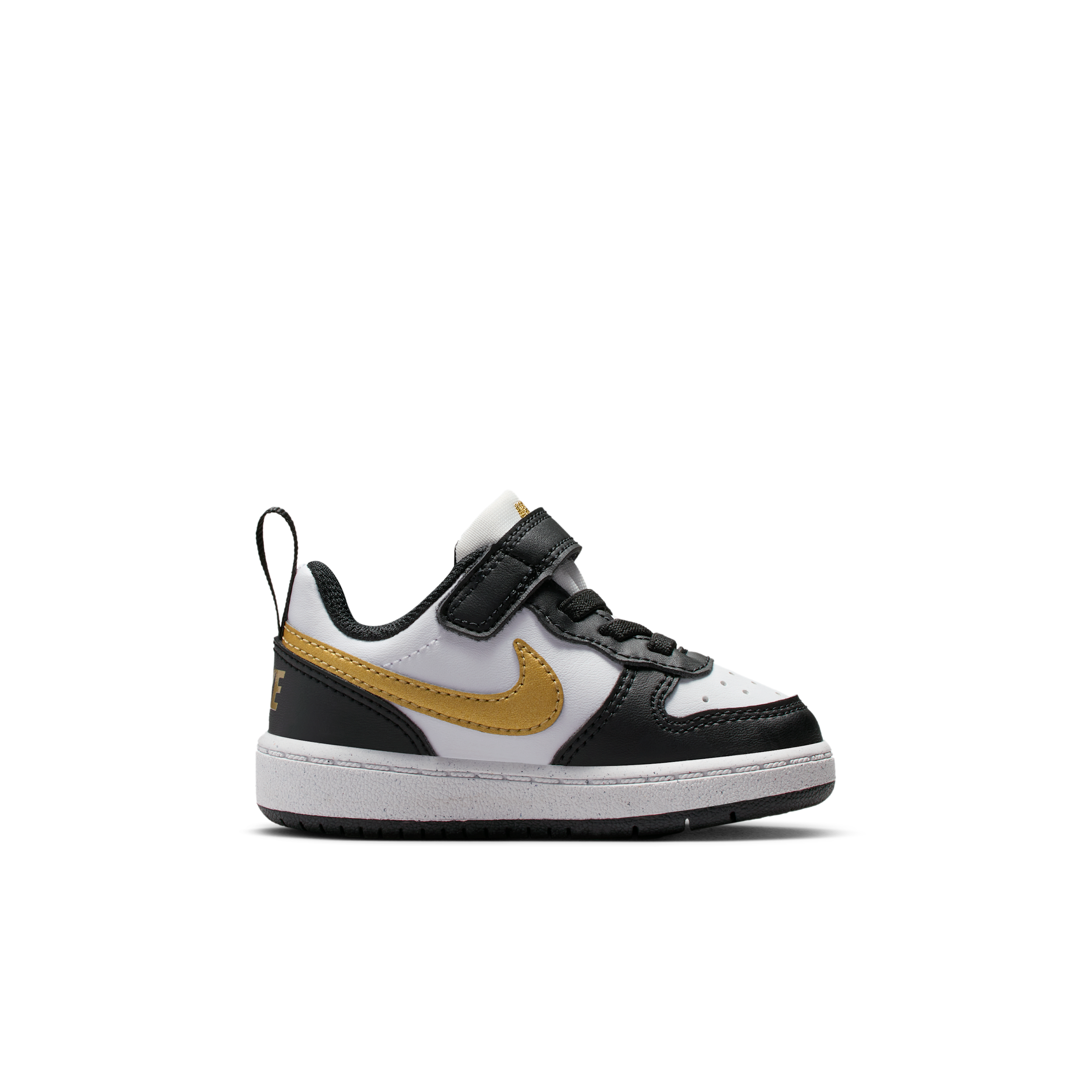Thumbnail - Nike Court Borough Low Recraft Schuh für Babys und Kleinkinder - Schwarz
