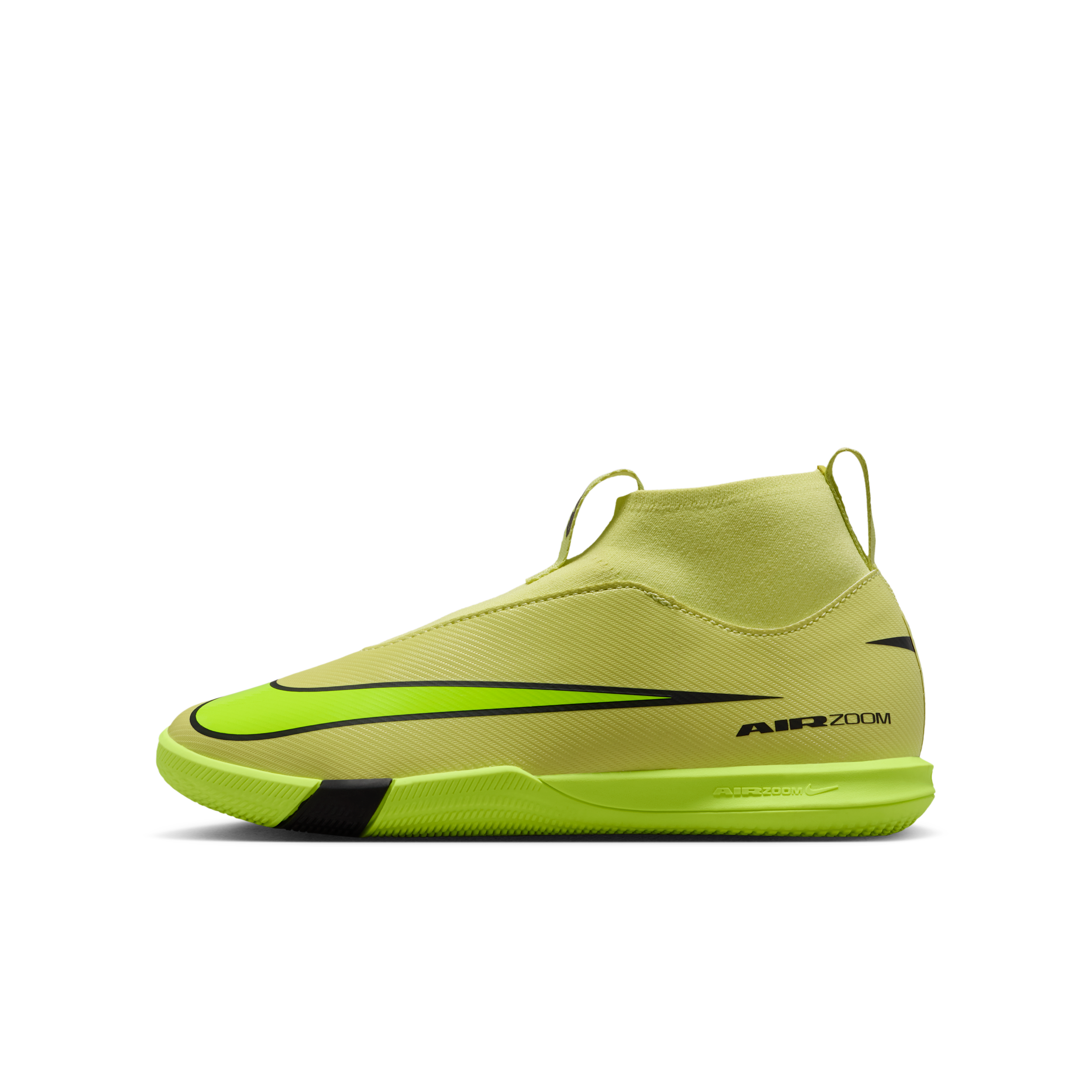 Nike Jr. Mercurial Superfly 10 Academy Younger/Older Kids' Indoor Court High-Top Football Shoes - Green