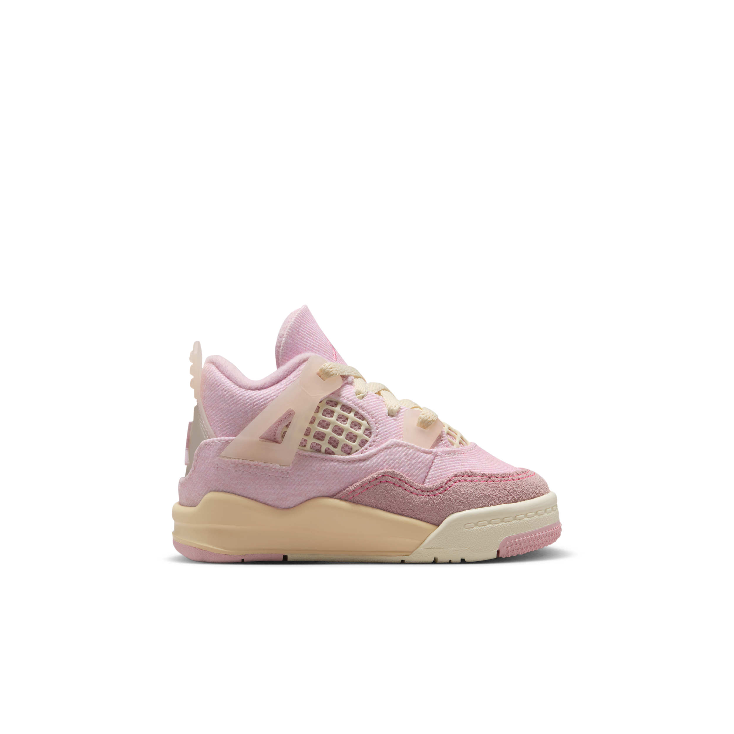 Air Jordan 4 Retro TD 'Iced Carmine' | Pink | Infant Size 10 - IB6714-600