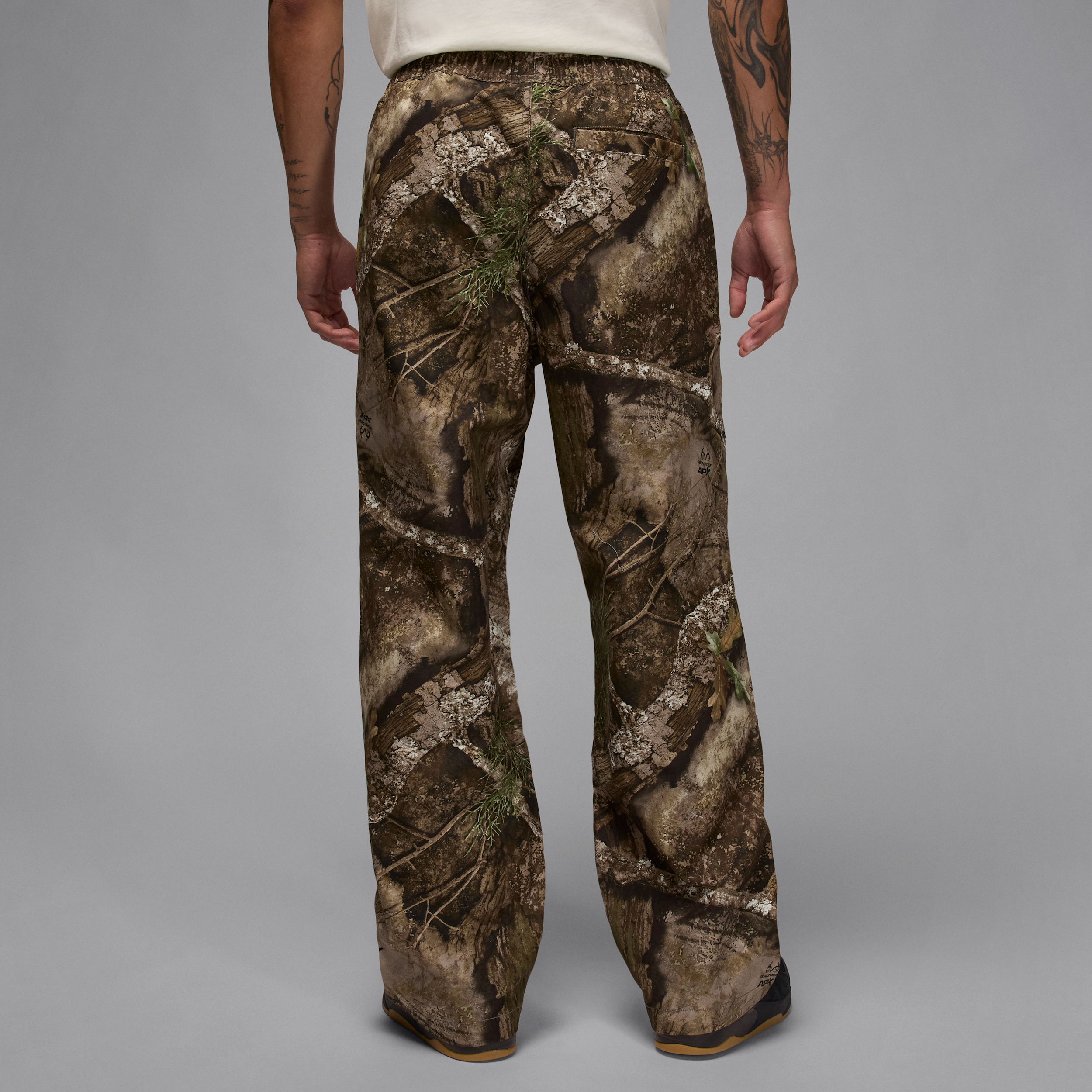 Thumbnail - Jordan Brooklyn Gewebte Realtree-Hose (Herren) - Grün