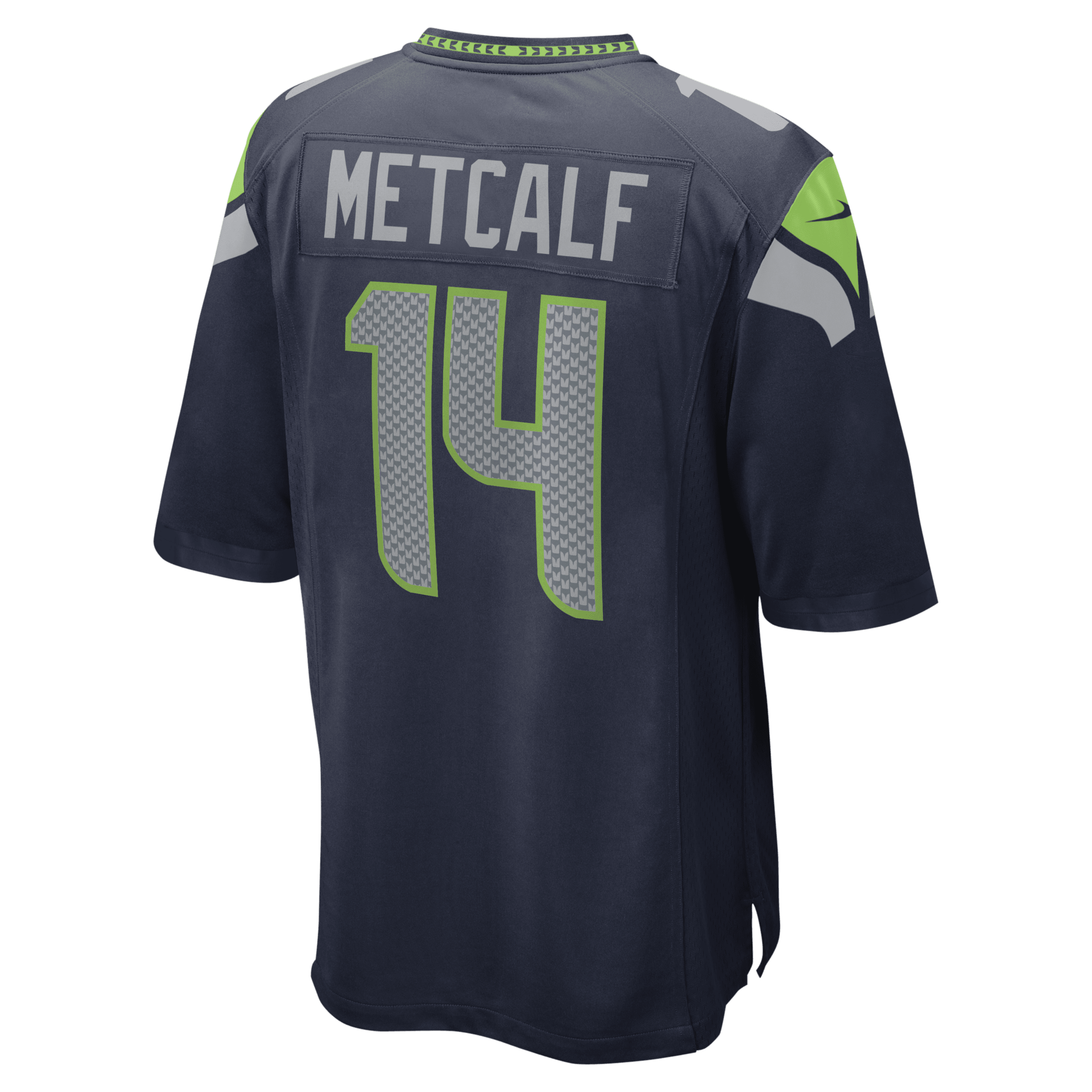 Maillot de football américain NFL Seattle Seahawks (DK Metcalf) pour homme - Bleu