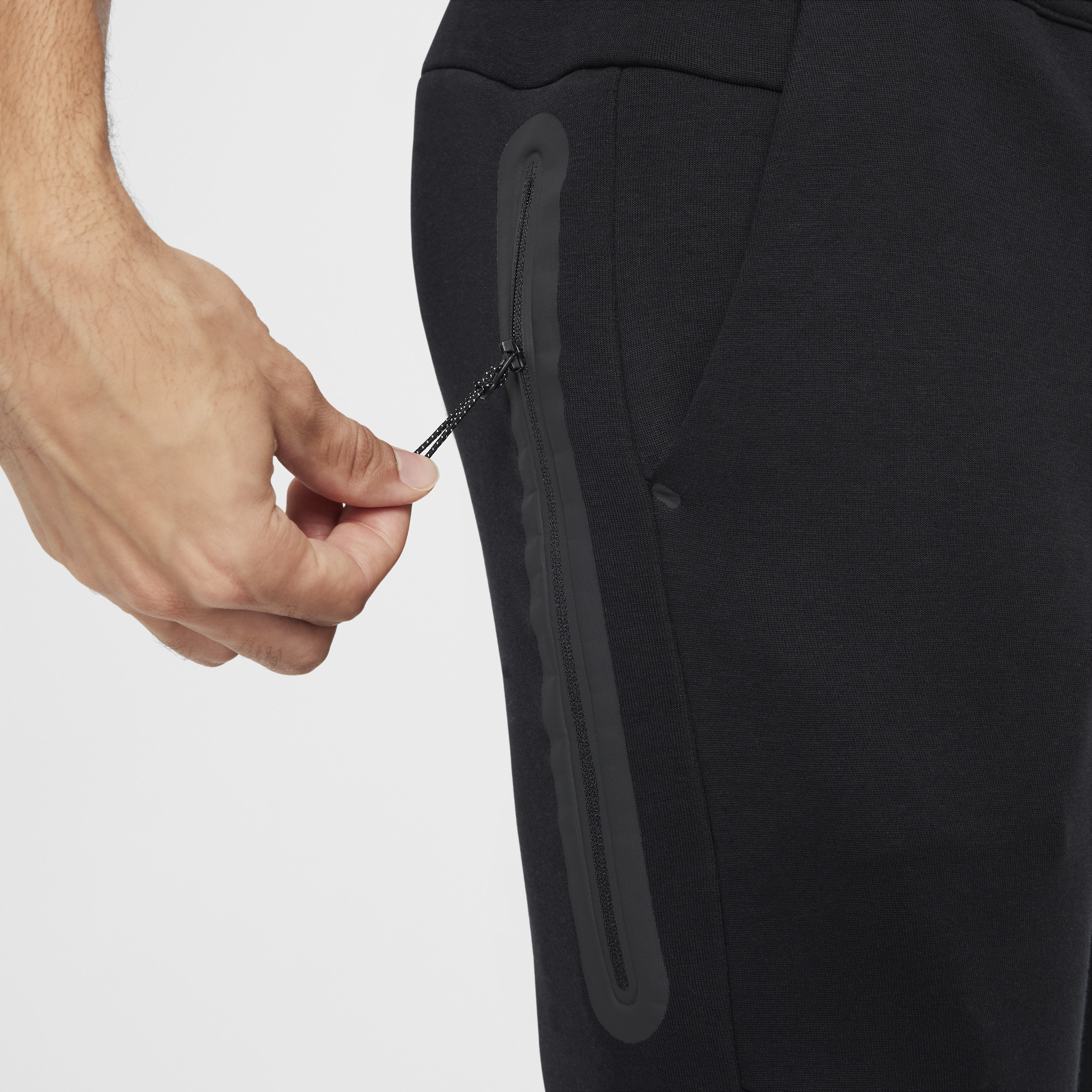 Pantalon de jogging en tissu Fleece Nike Tech pour homme - Noir