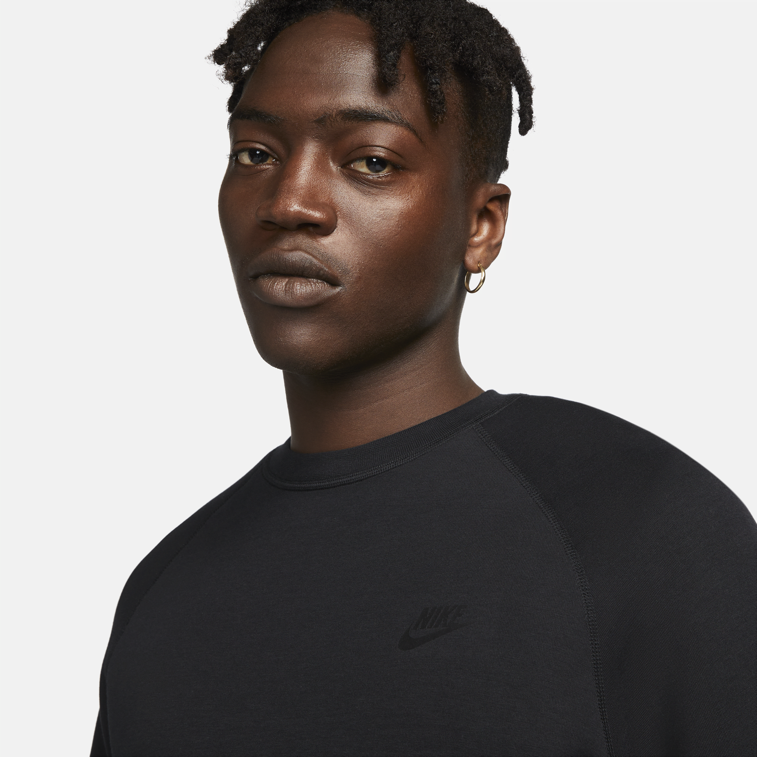 Haut Nike Sportswear Tech Fleece pour homme - Noir