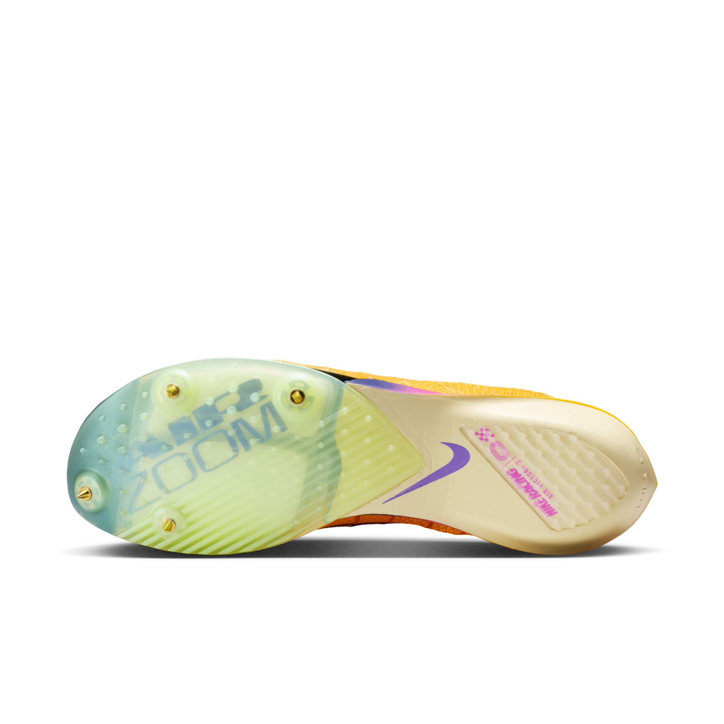 Nike Victory 2 Track & Field Langstrecken-Spikes - Gelb - FD8411-800