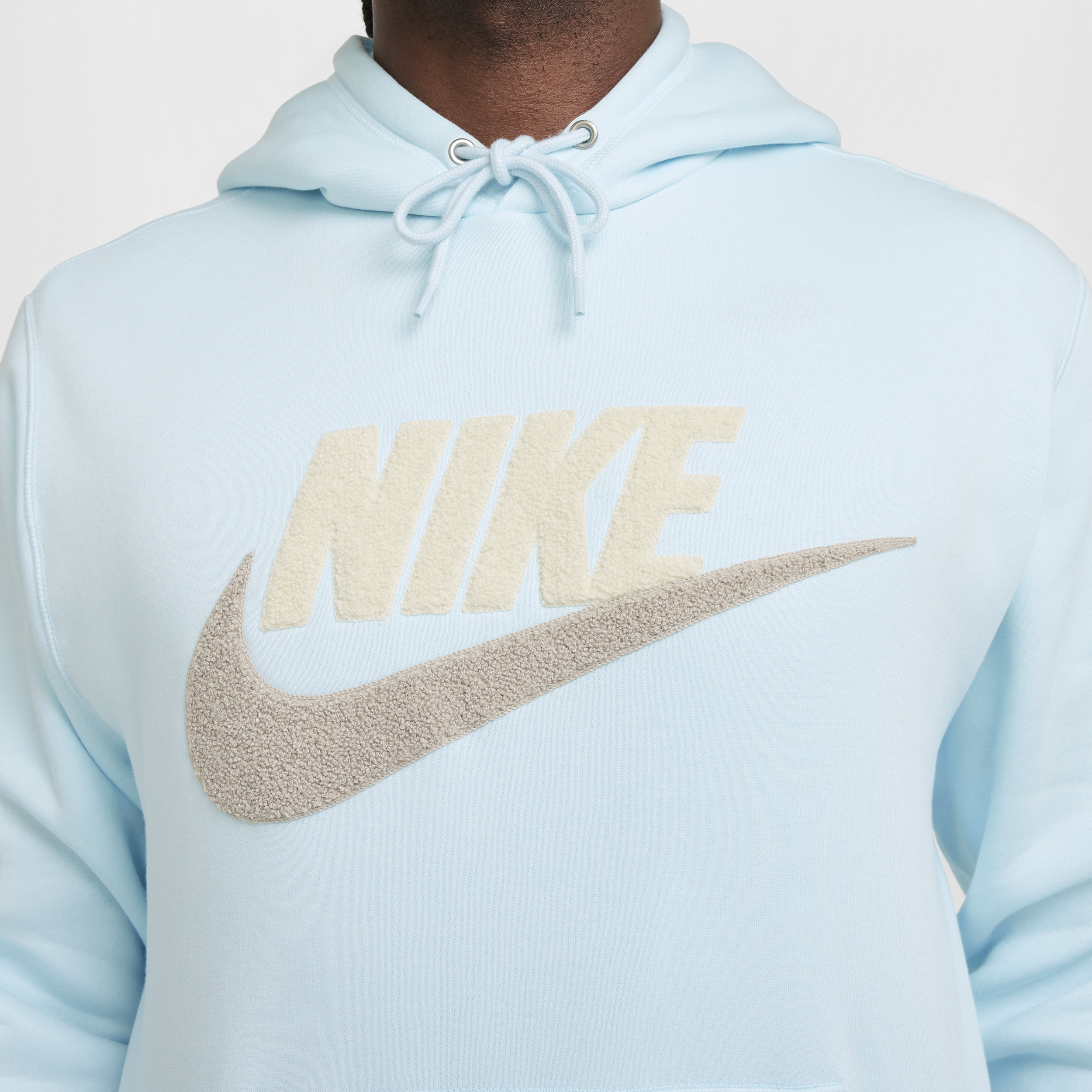 Sweat à capuche Nike Club Fleece pour homme - Bleu