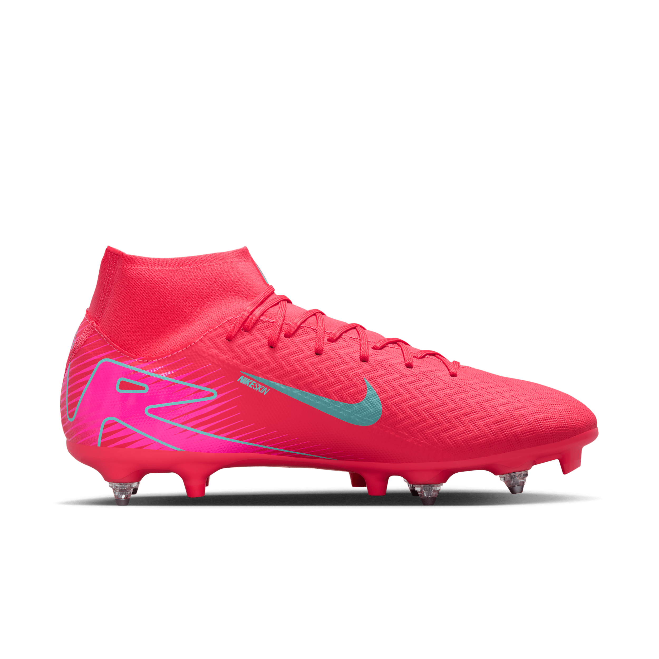 Chaussure de foot montante à crampons SG-Pro Nike Mercurial Superfly 10 Academy - Rouge