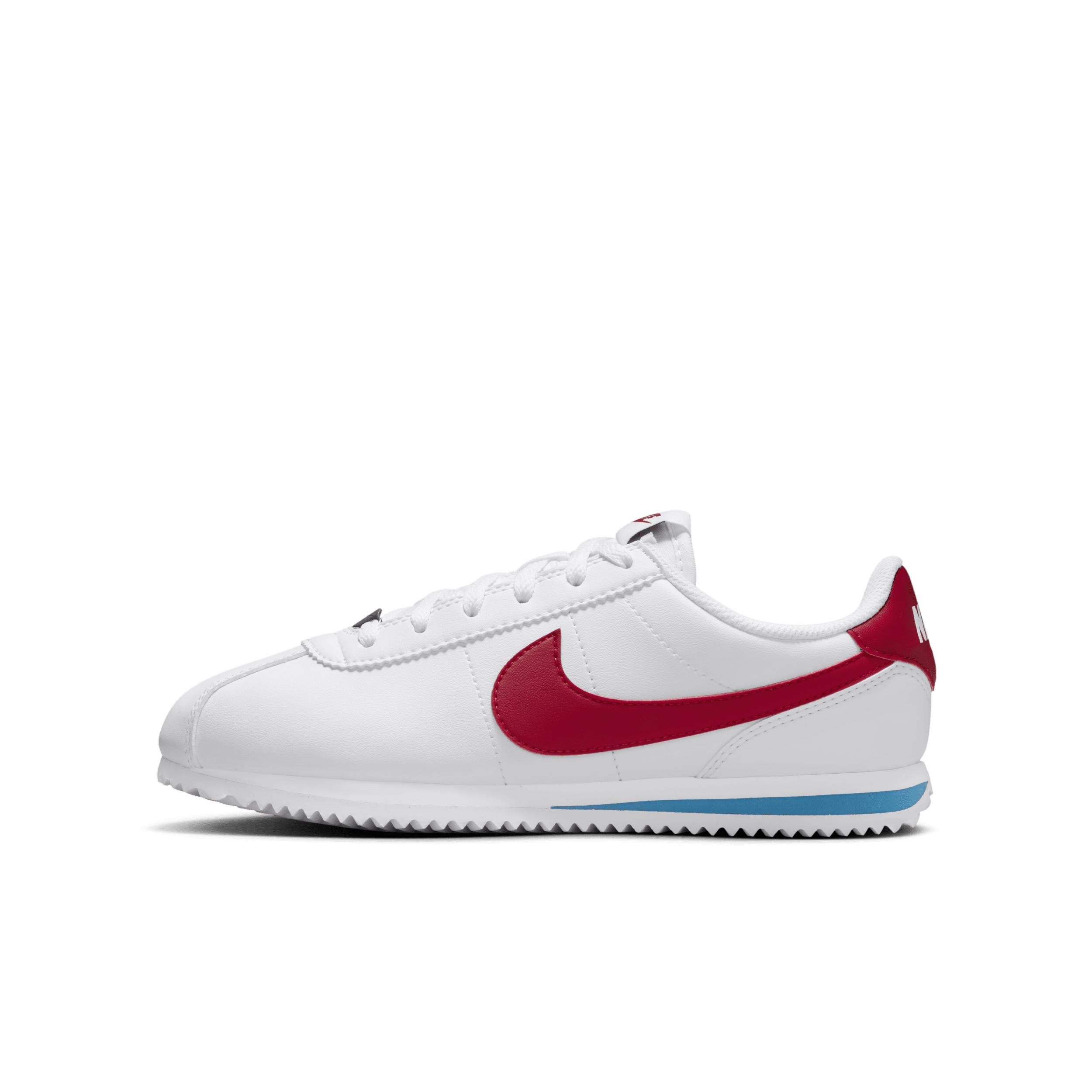 Chaussure Nike Cortez pour ado - Blanc