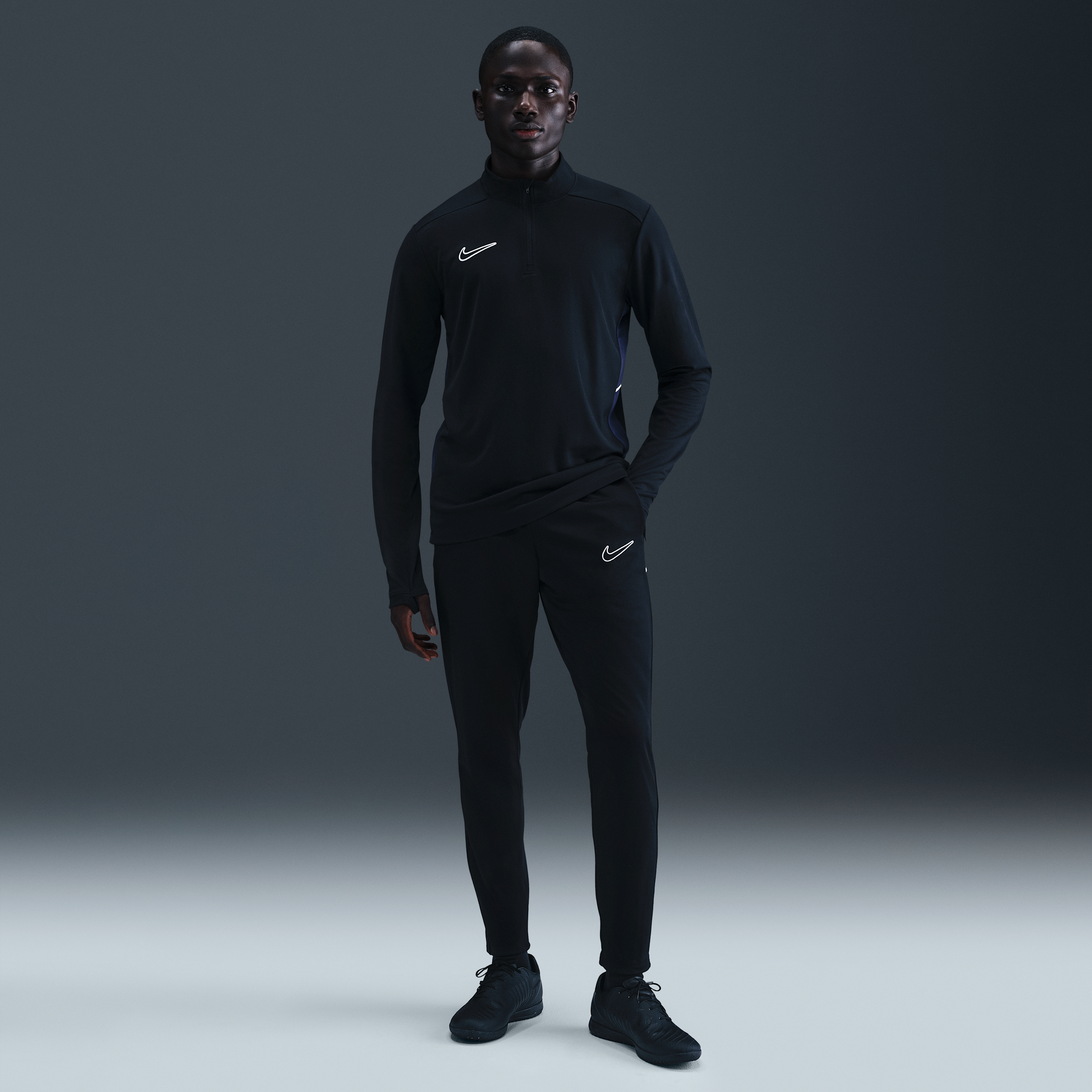 Thumbnail - Nike Academy Dri-FIT-Fußballhose für Herren - Schwarz