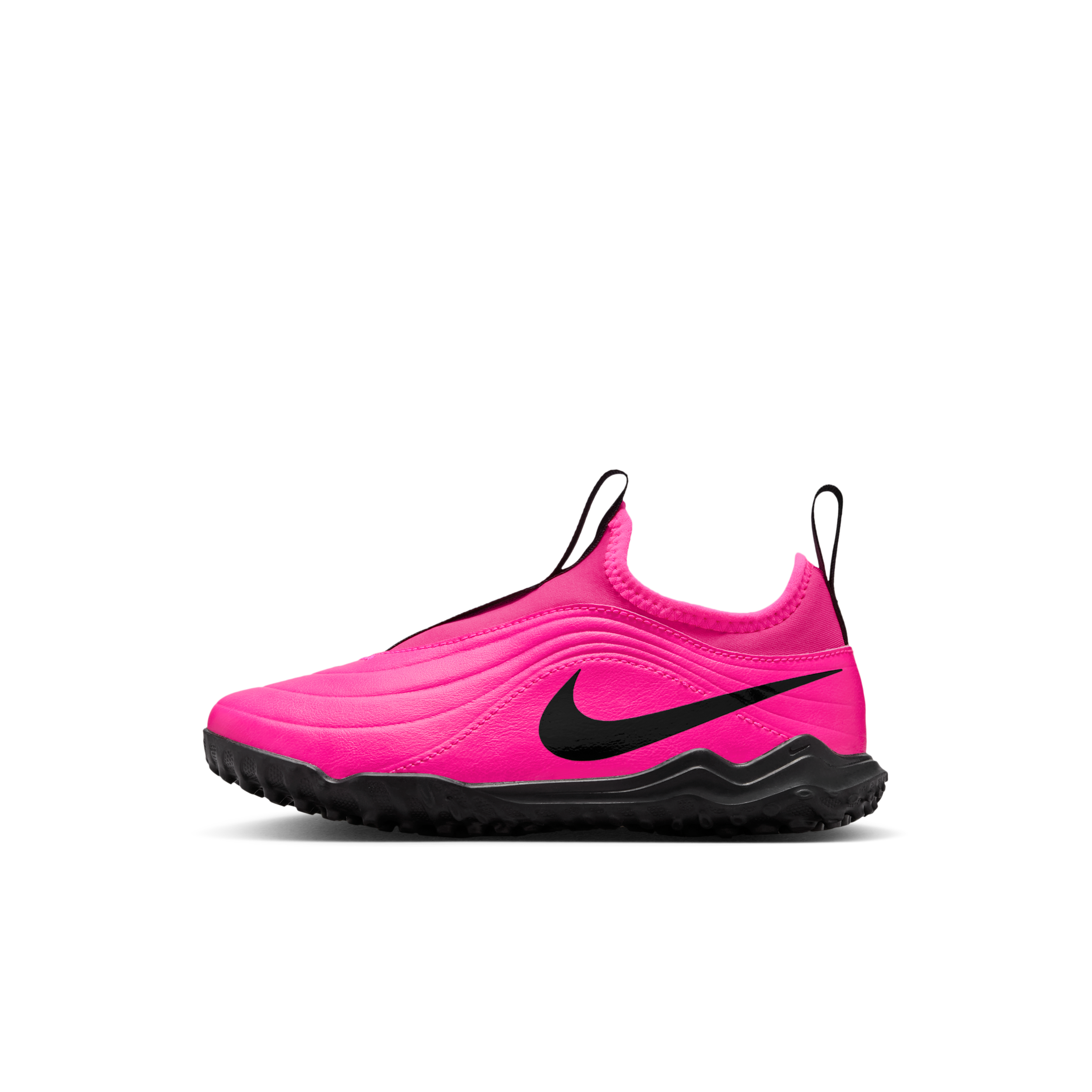 Scarpa da calcio a taglio alto per campi in erba sintetica Nike Jr. Tiempo Maestro Flex – Bambino/a - Rosa