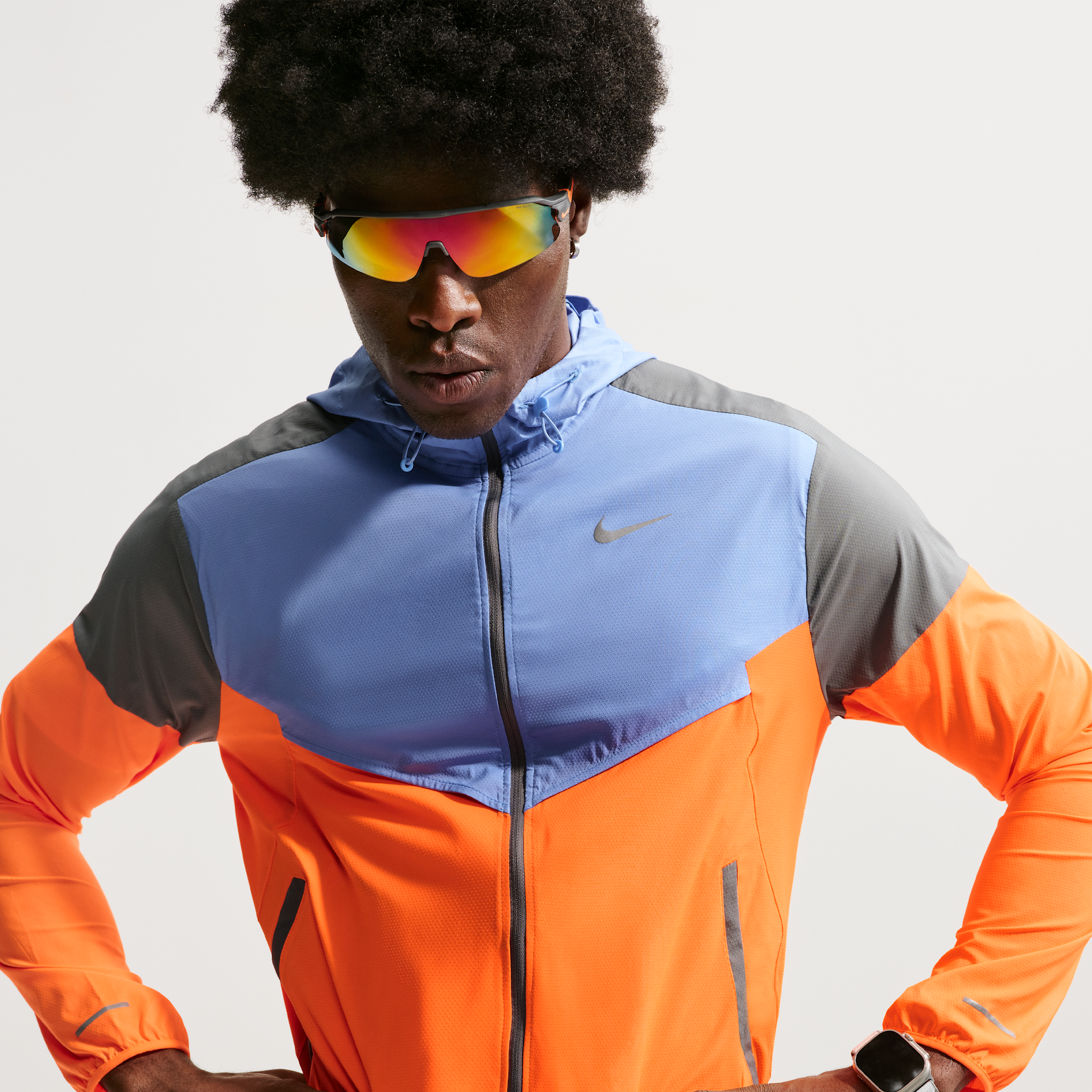 Giacca da running Nike Impossibly Light Windrunner – Uomo - Arancione