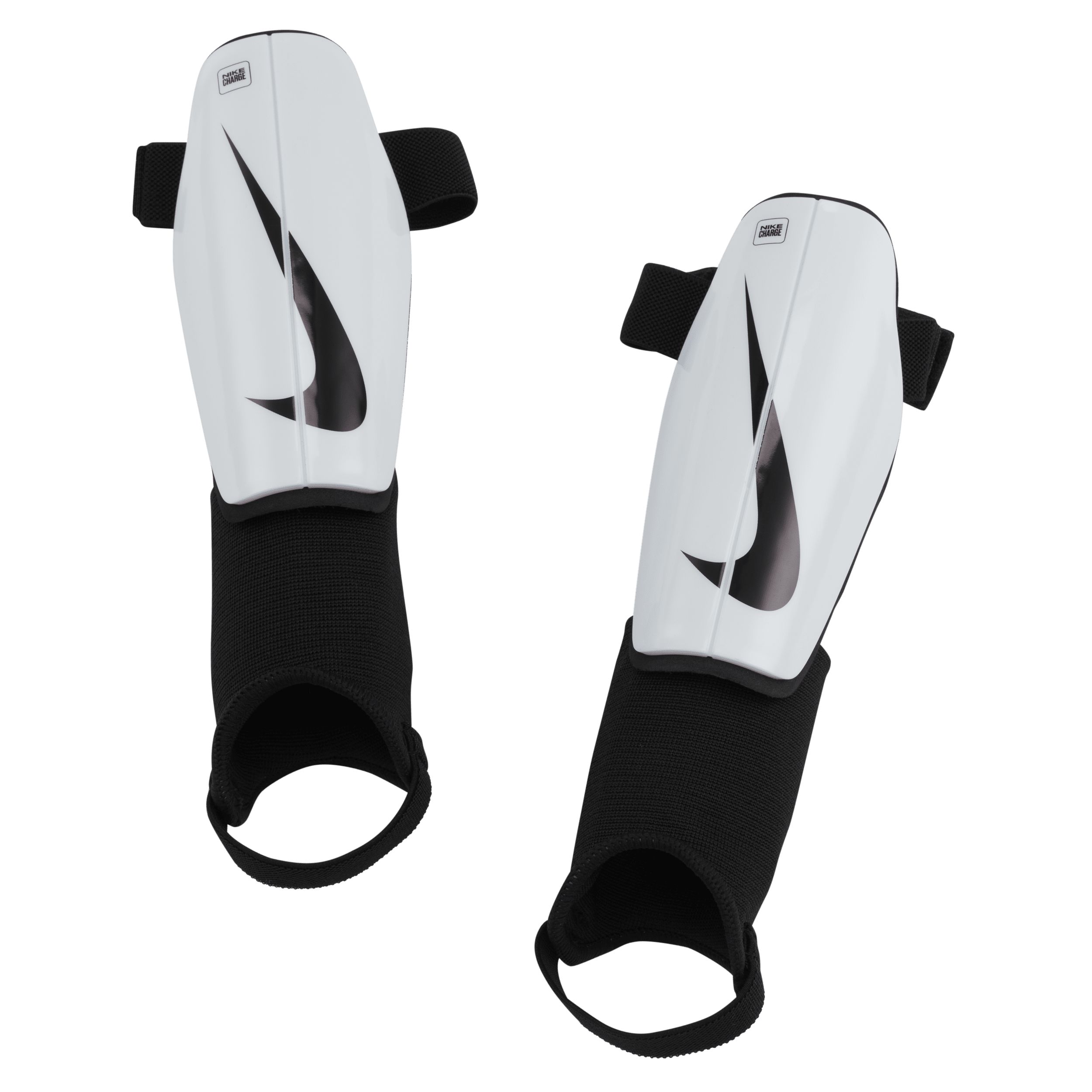 Protège-tibias de football Nike Charge pour Enfant - Blanc