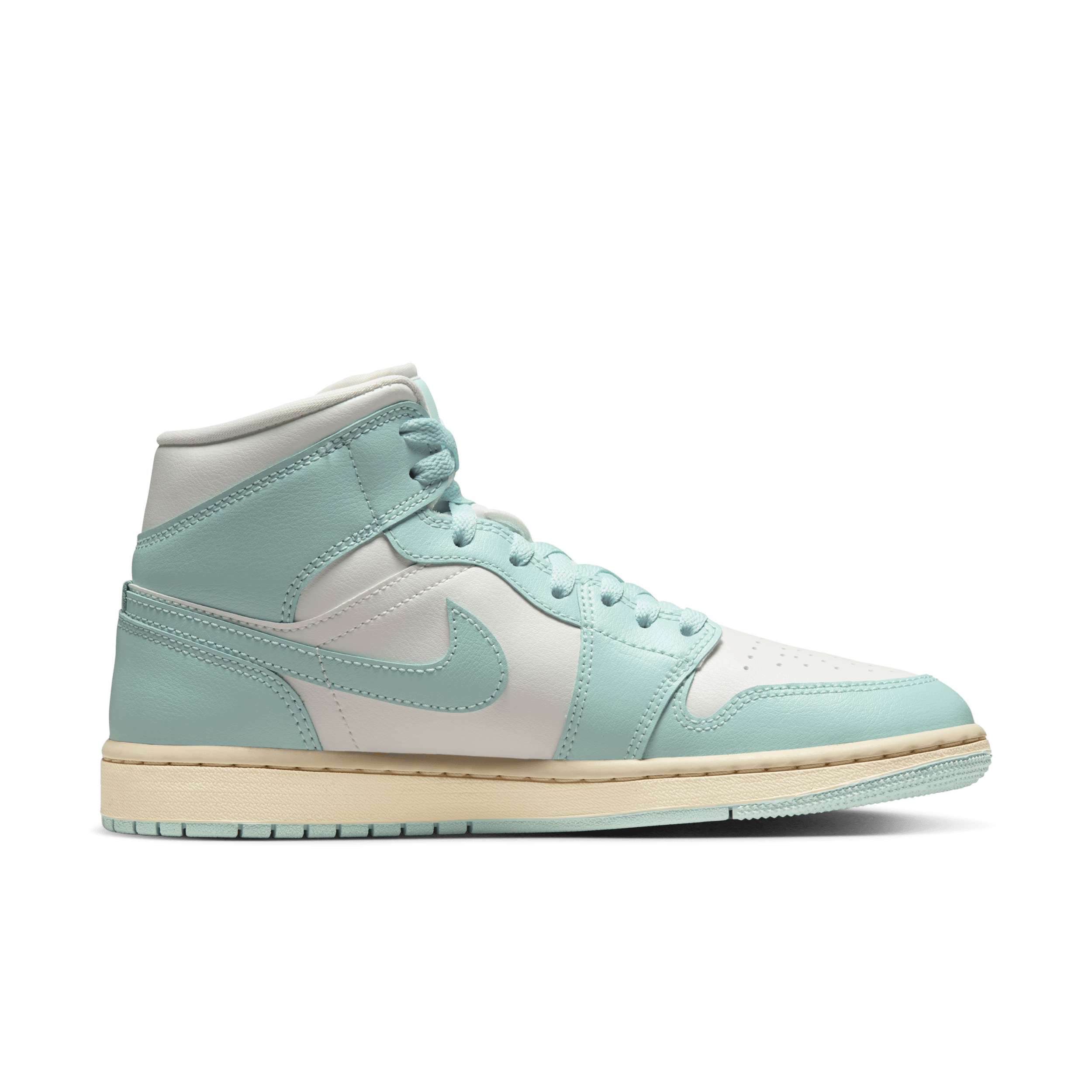 Chaussure Air Jordan 1 Mid - Blanc