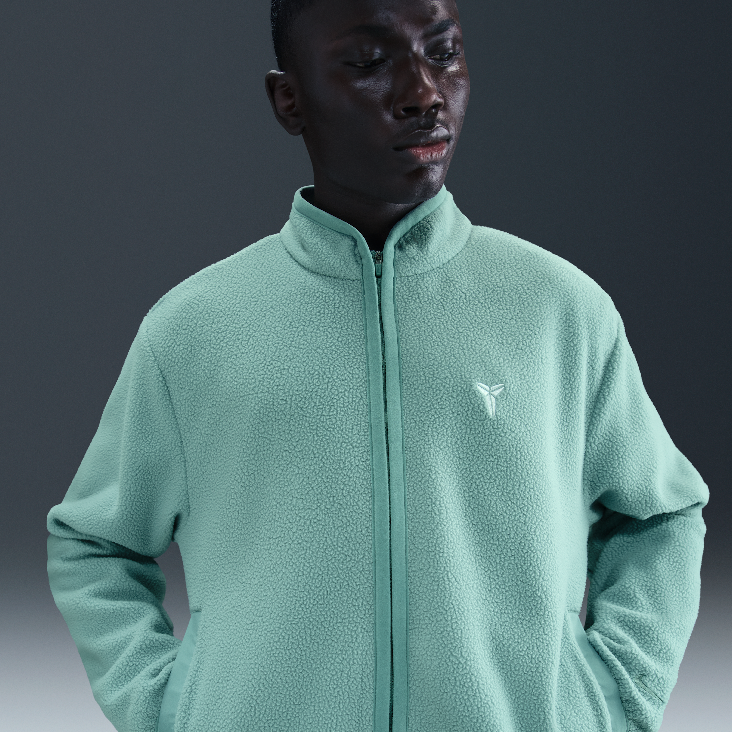 Thumbnail - Kobe Winterized Basketballjacke (Herren) - Grün