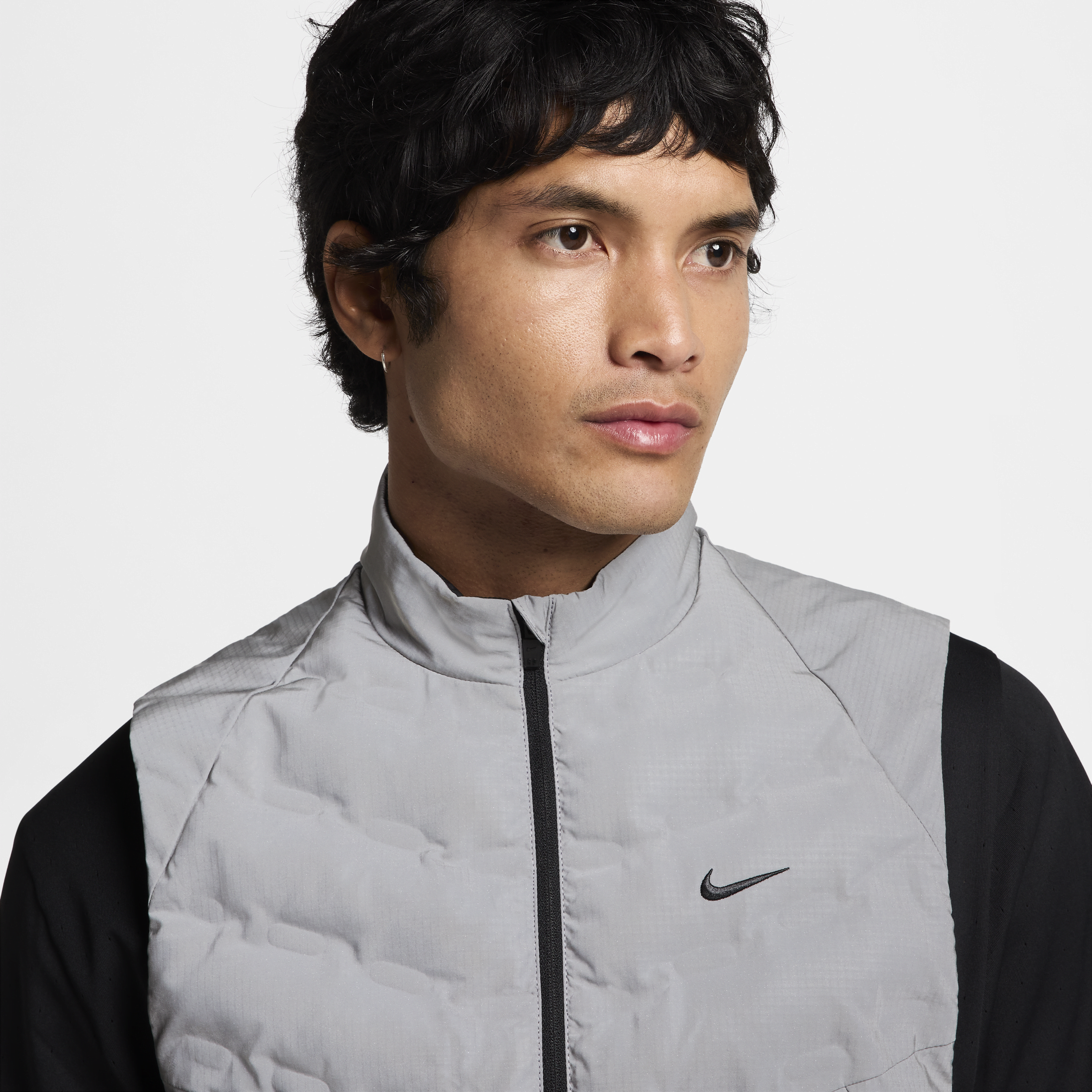 Veste sans manches de running Therma-FIT ADV Nike Running Division pour homme - Gris