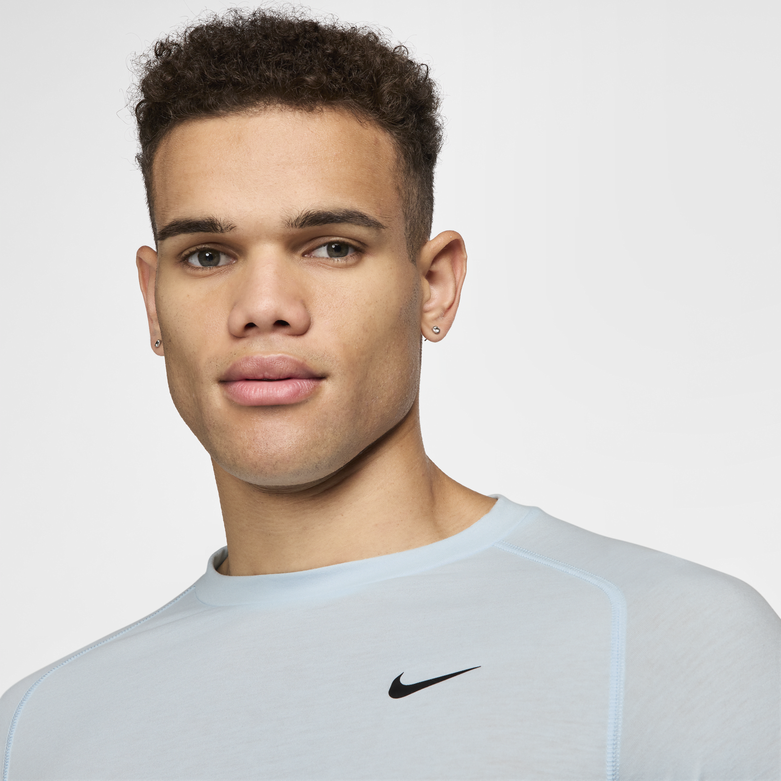 Haut de fitness à manches courtes Dri-FIT Nike Flex Rep pour homme - Bleu