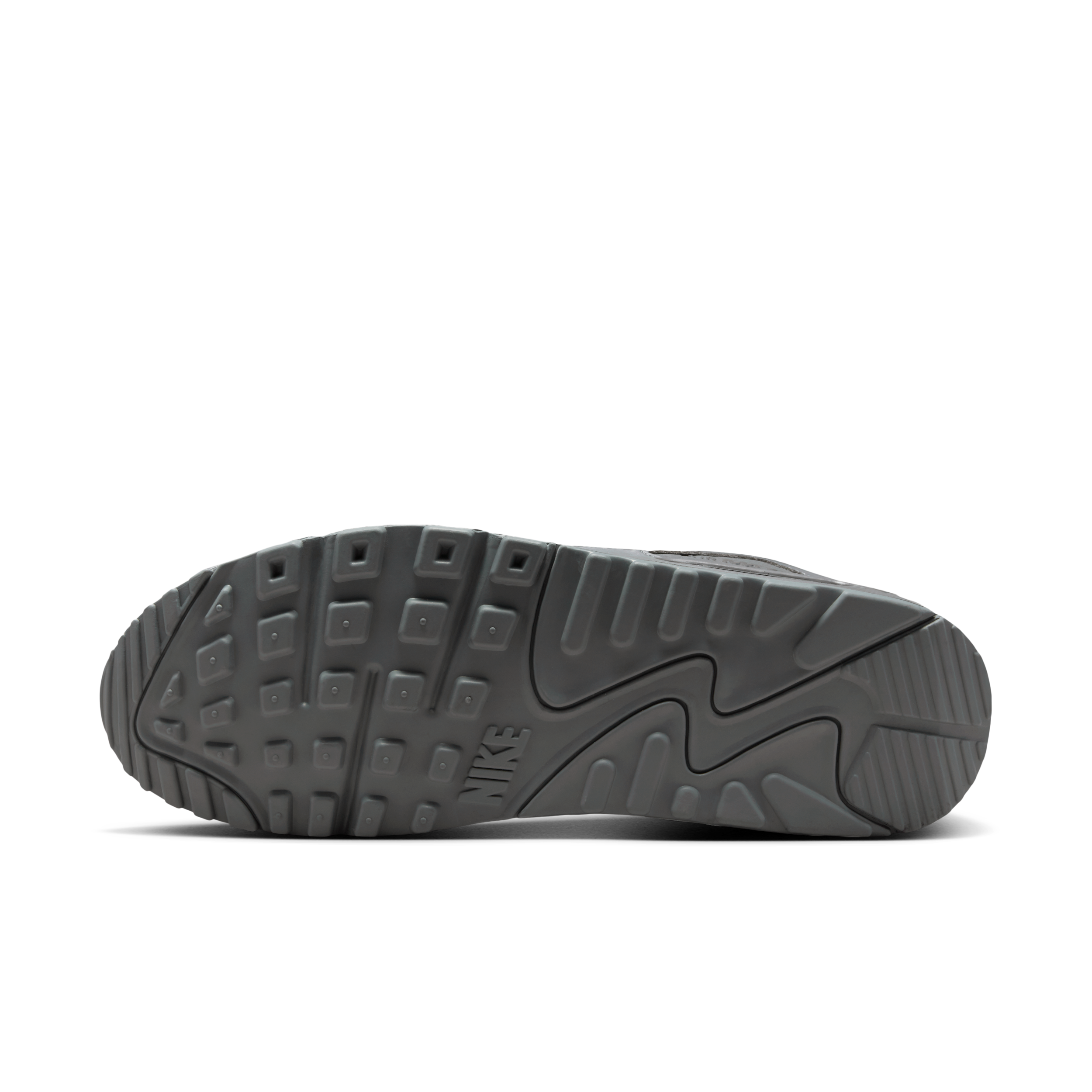 Nike Air Max 90 Premium Men's Shoes With Reflective Design Accents - Grey - HV4517-003