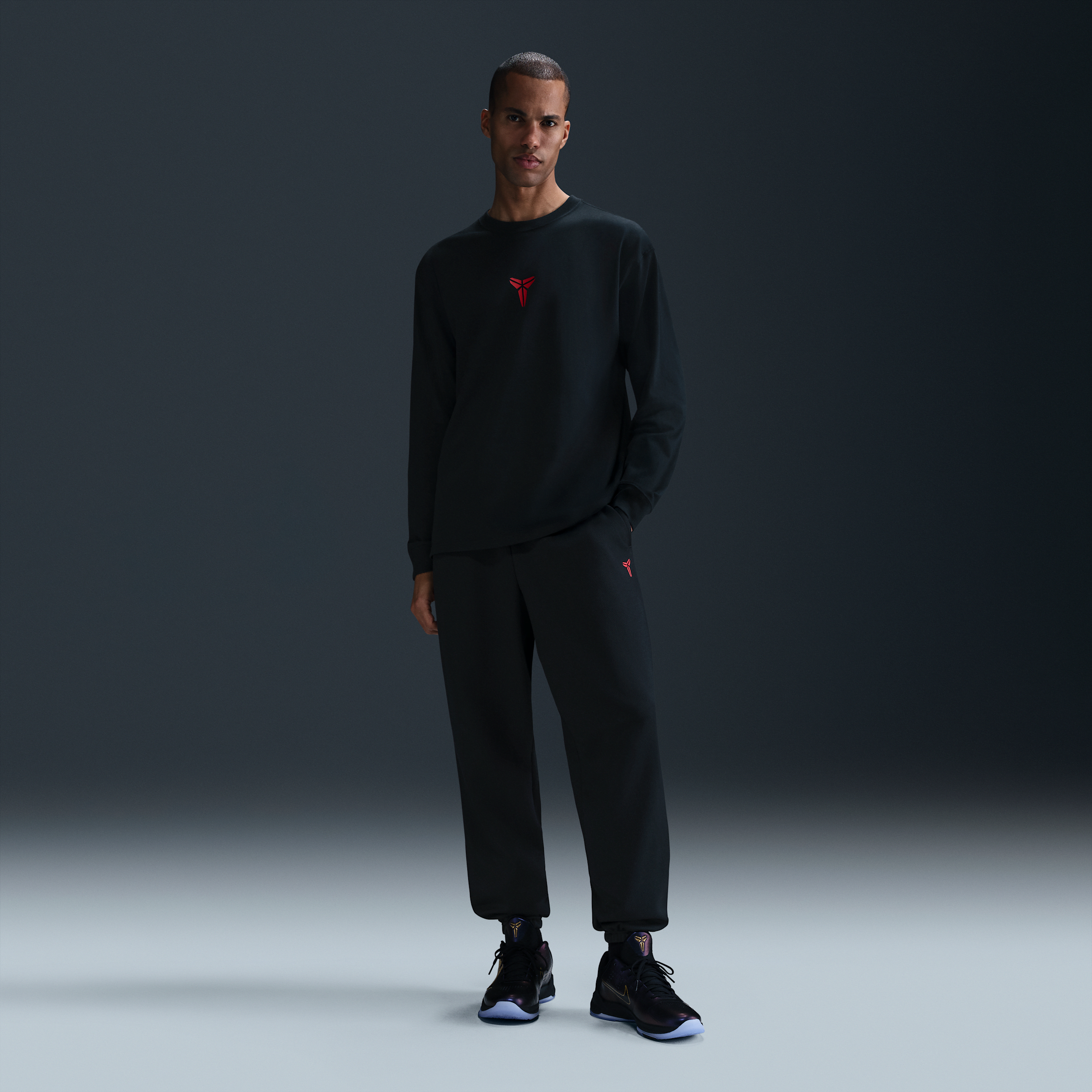 Thumbnail - Kobe Therma-FIT Basketballhose - Schwarz