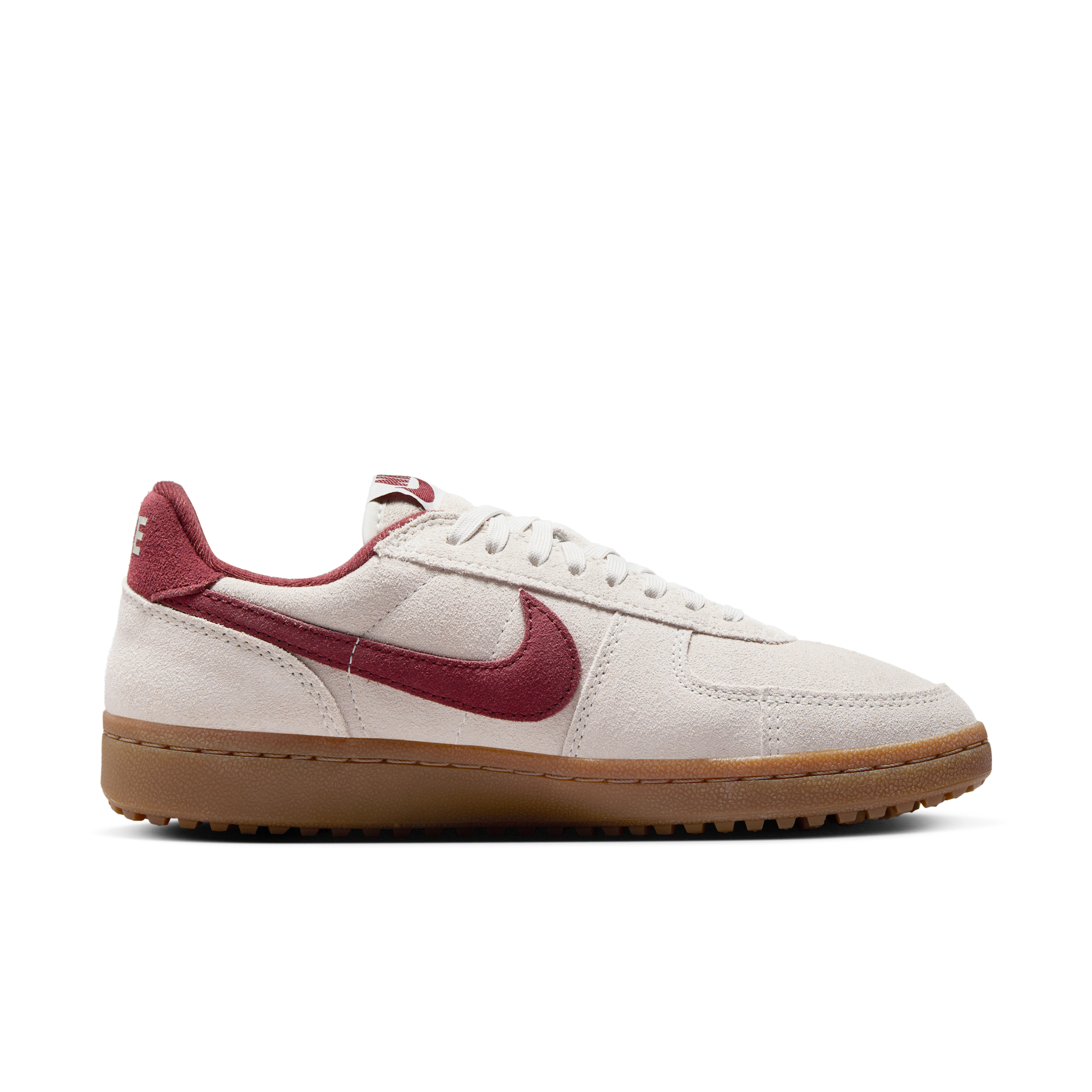 Nike Field General Suede Light Bone Dark Team Red (Women's) - IF1743-001