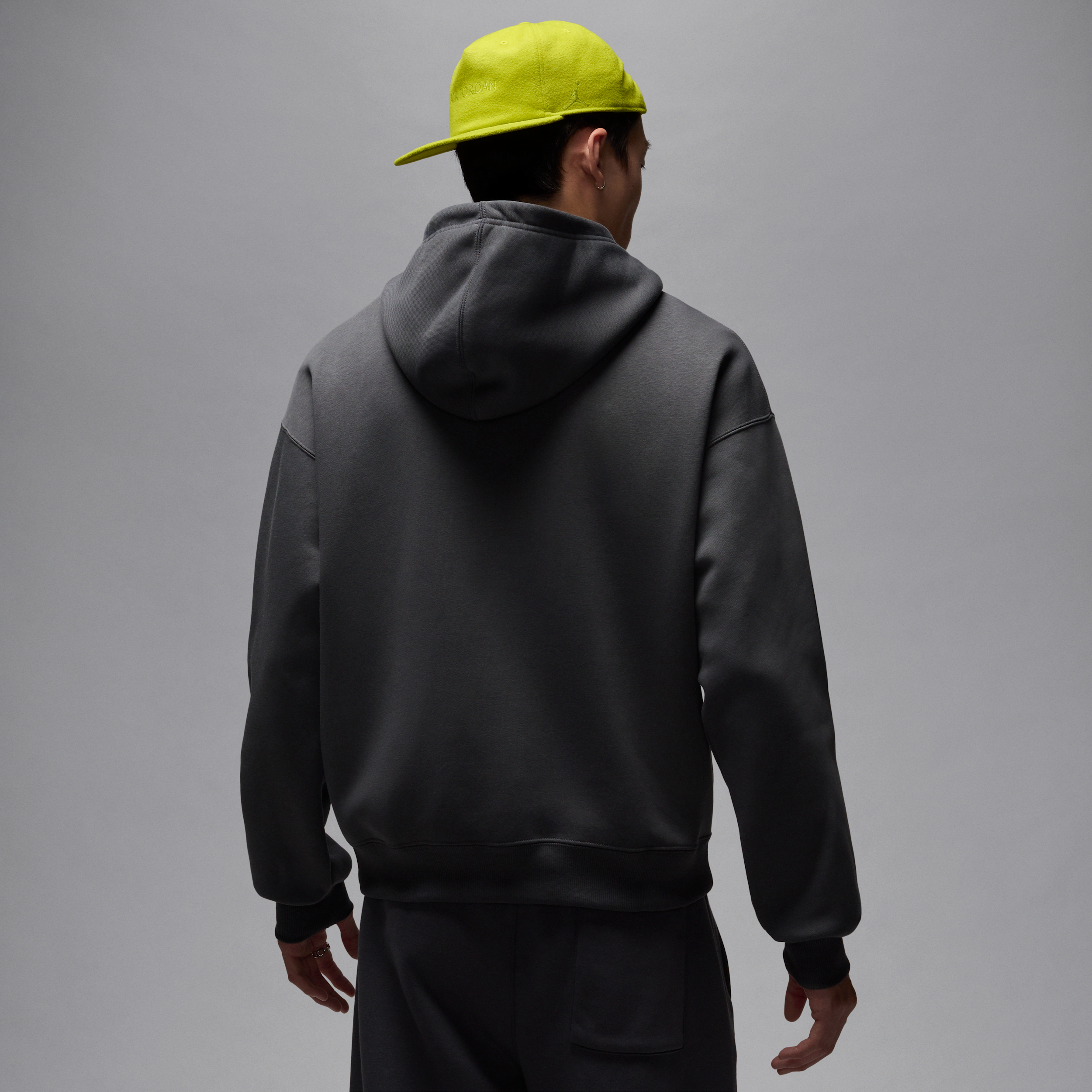 Thumbnail - Jordan Brooklyn Fleece Oversized-Hoodie (Herren) - Grau