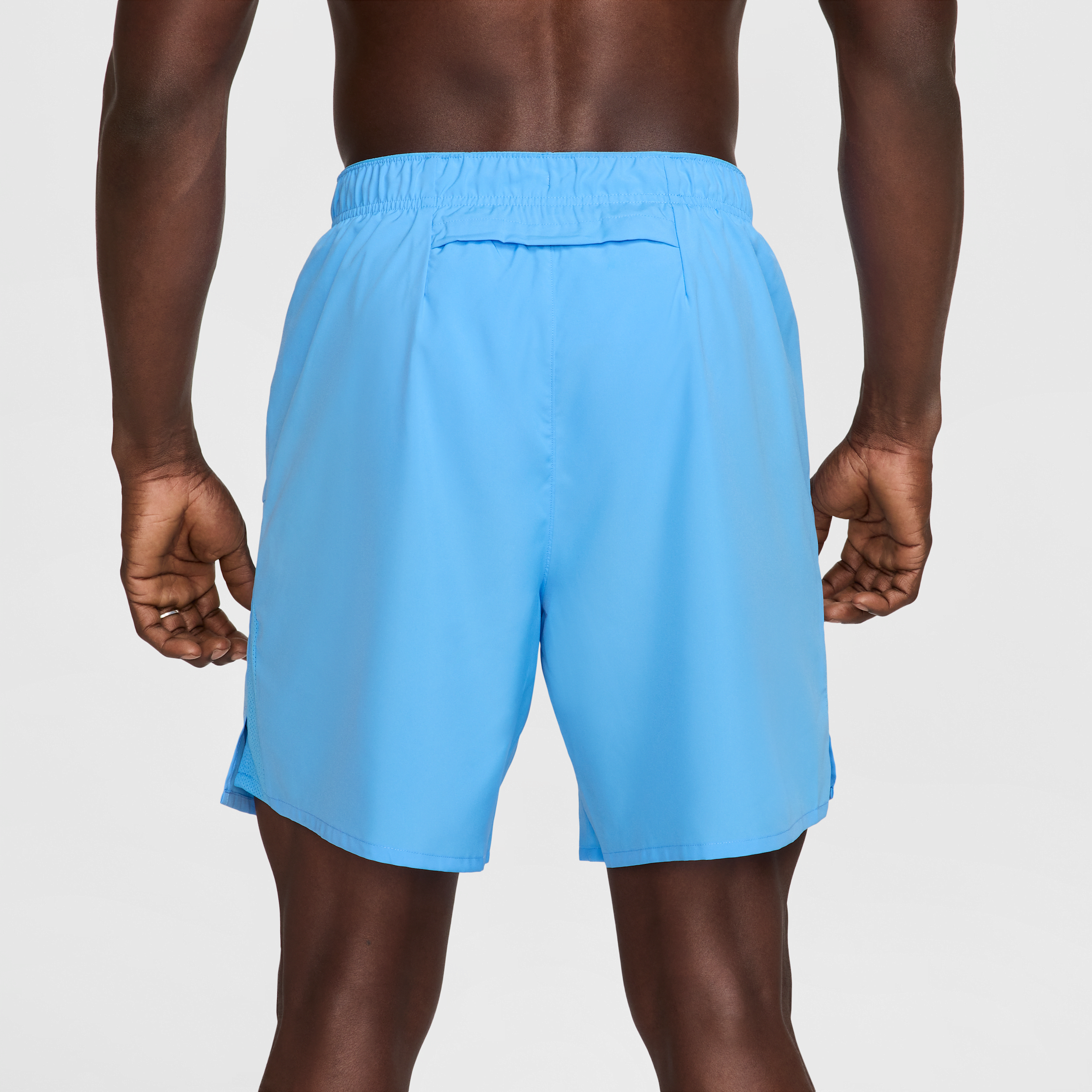 Short de running avec sous-short intégré 18 cm Dri-FIT Nike Challenger pour homme - Bleu