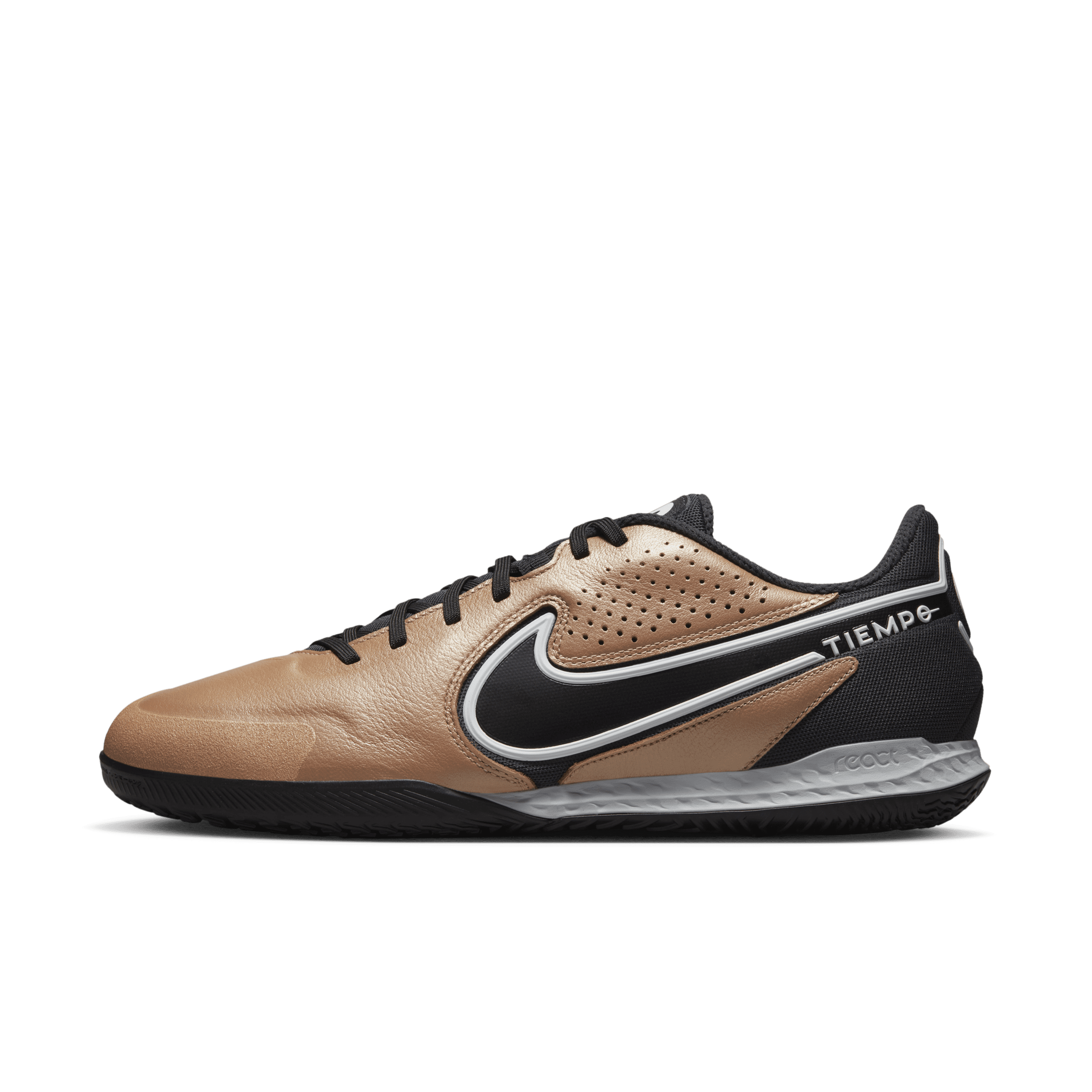 Halowe buty piłkarskie Nike React Tiempo Legend 9 Pro IC - Pomarańczowy