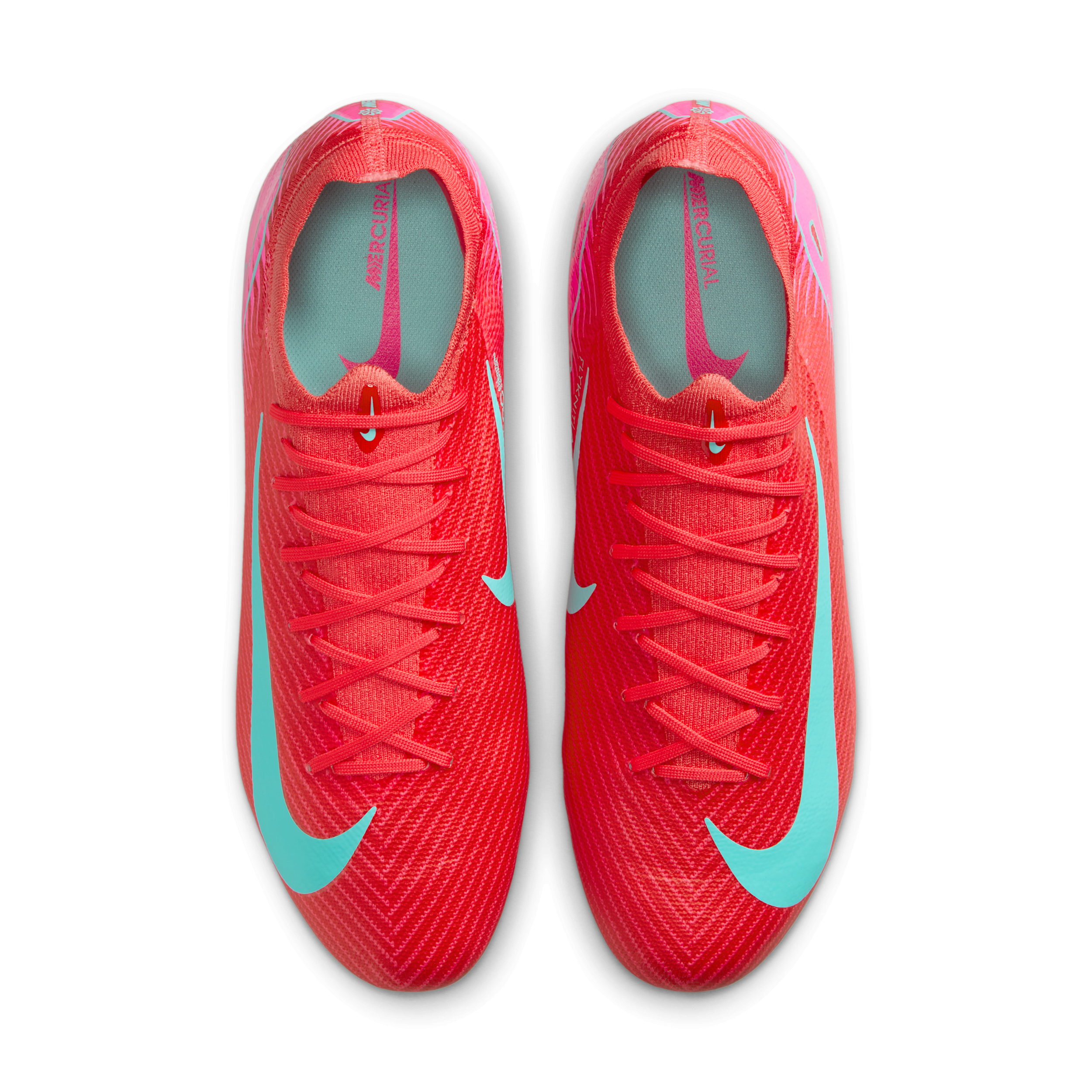 Chaussure de foot à crampons basse pour terrain sec Nike Mercurial Vapor 16 Pro - Rouge