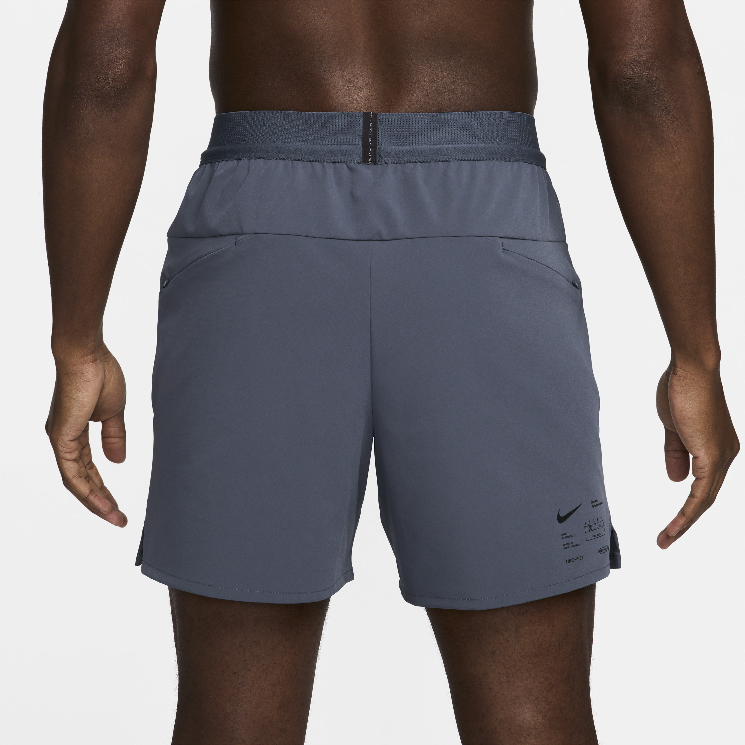Nike A.P.S. Multifunctionele herenshorts met Dri-FIT (15 cm) Blauw