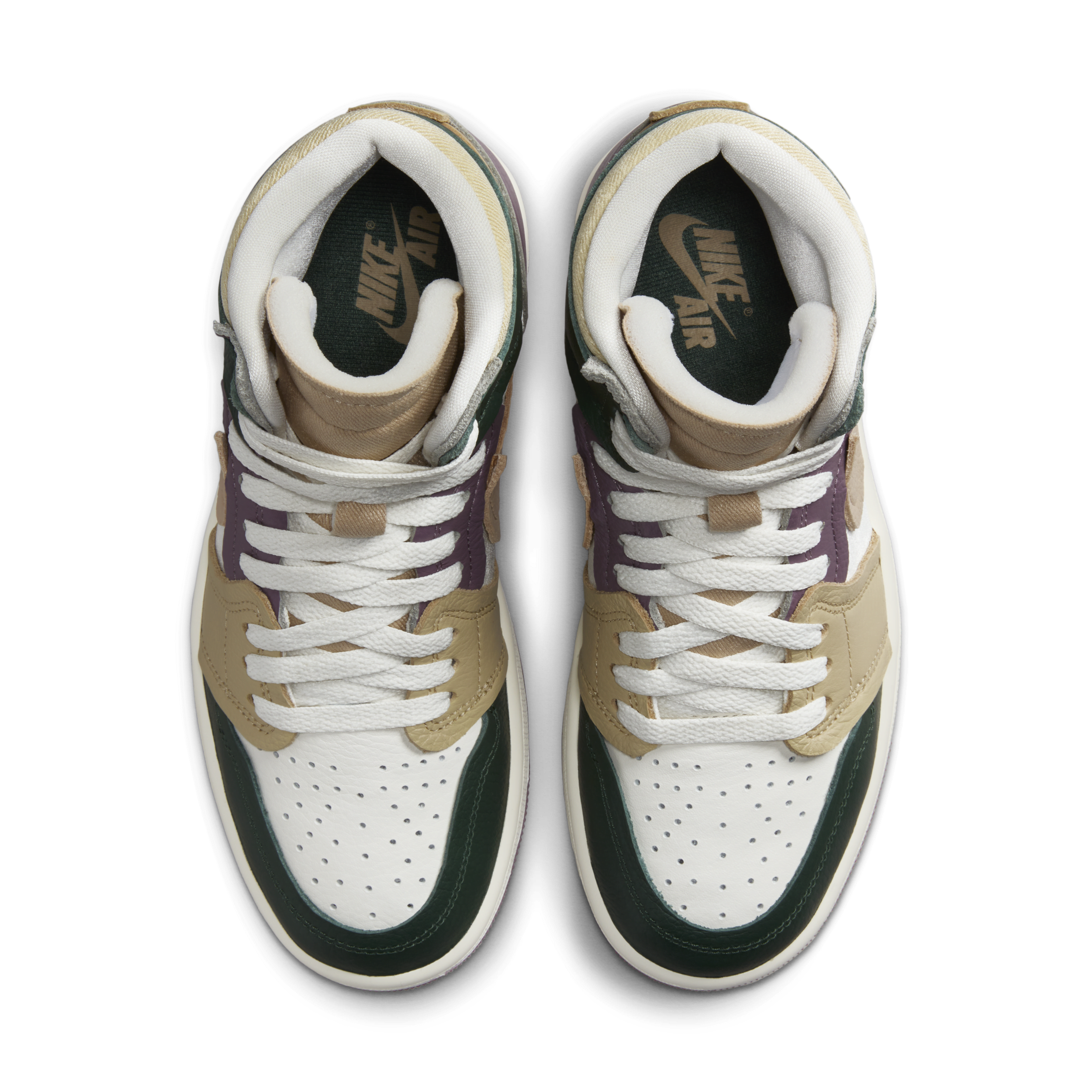 Chaussure Air Jordan 1 High Method of Make - Vert