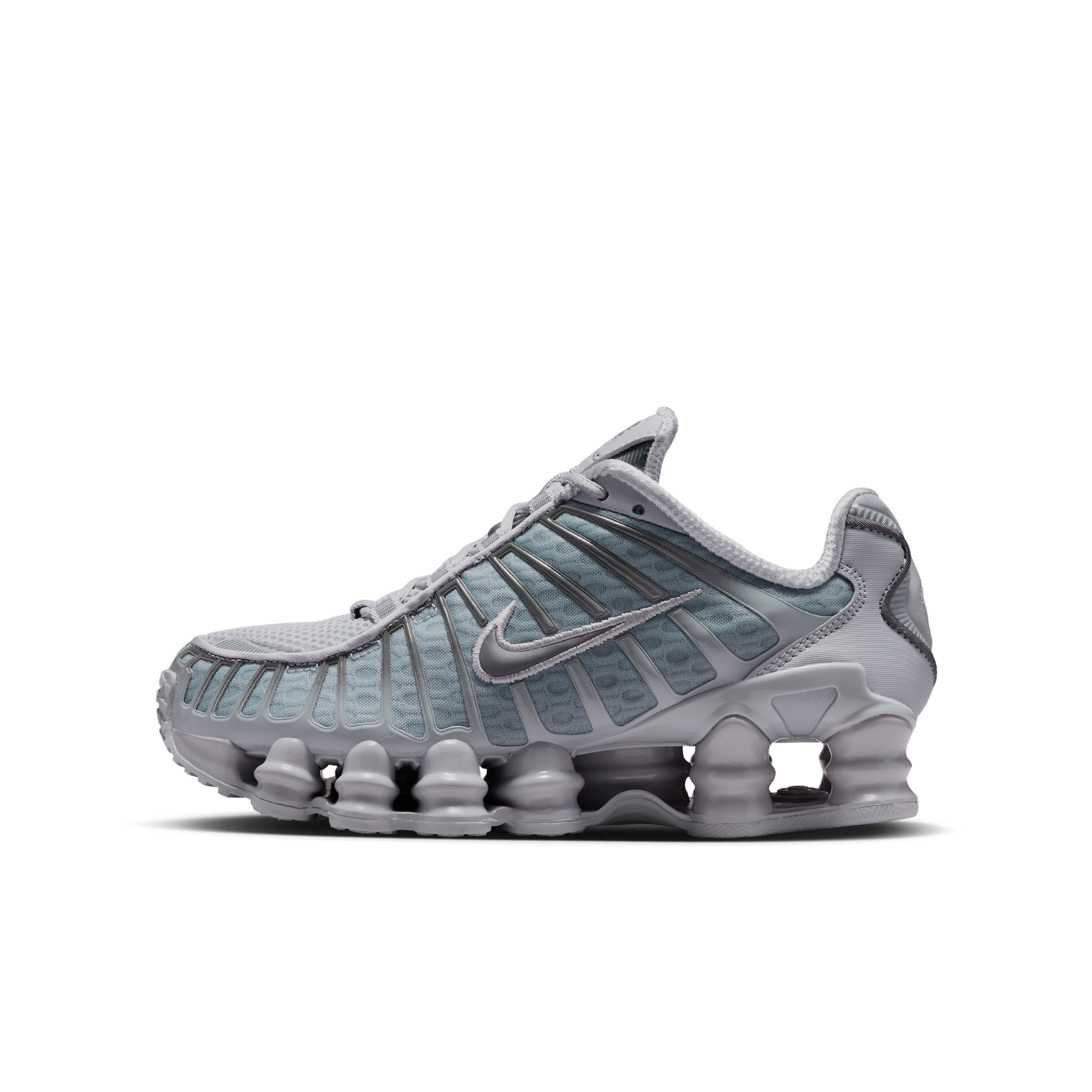 Nike Shox TL Older Kids Shoes - Grey