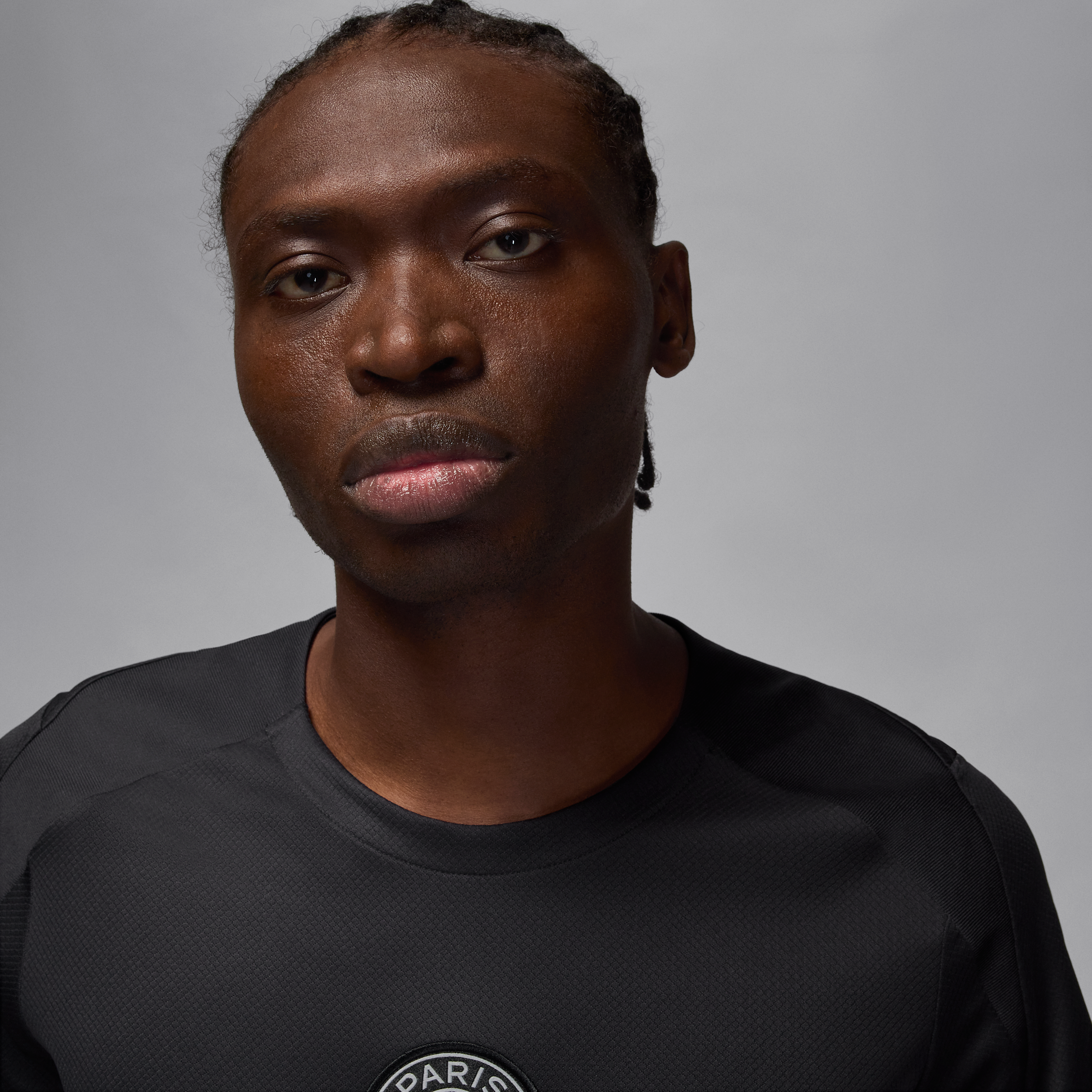 Thumbnail - Paris Saint-Germain Strike Fourth Jordan Dri-FIT Kurzarm-Fußballoberteil (Herren) - Schwarz