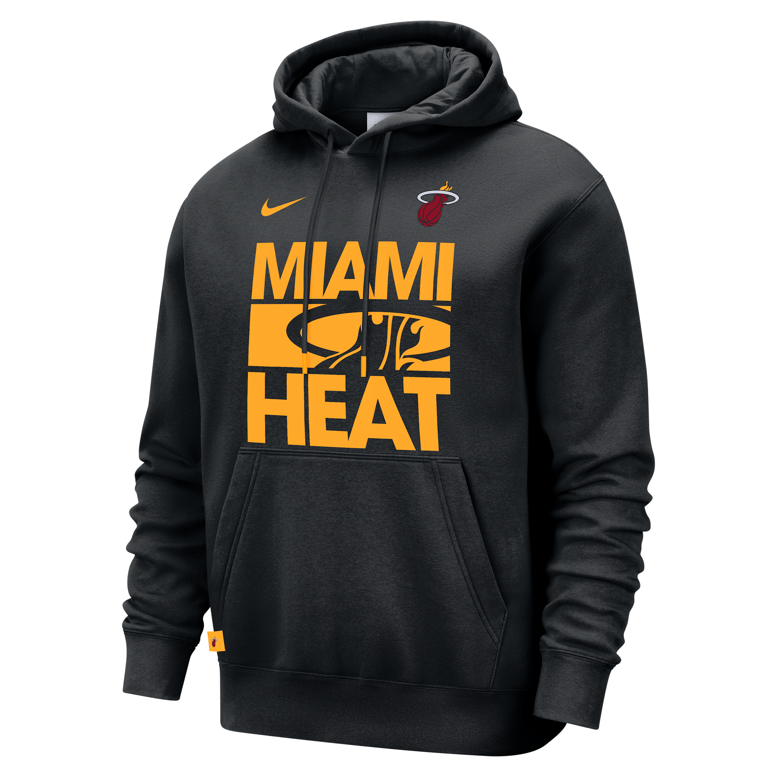 Miami Heat Club Courtside Men’s Nike NBA Pullover Hoodie – Black – Cotton/Polyester Miami Heat Club Courtside Men’s Nike NBA Pullover Hoodie – Black – Cotton/Polyester