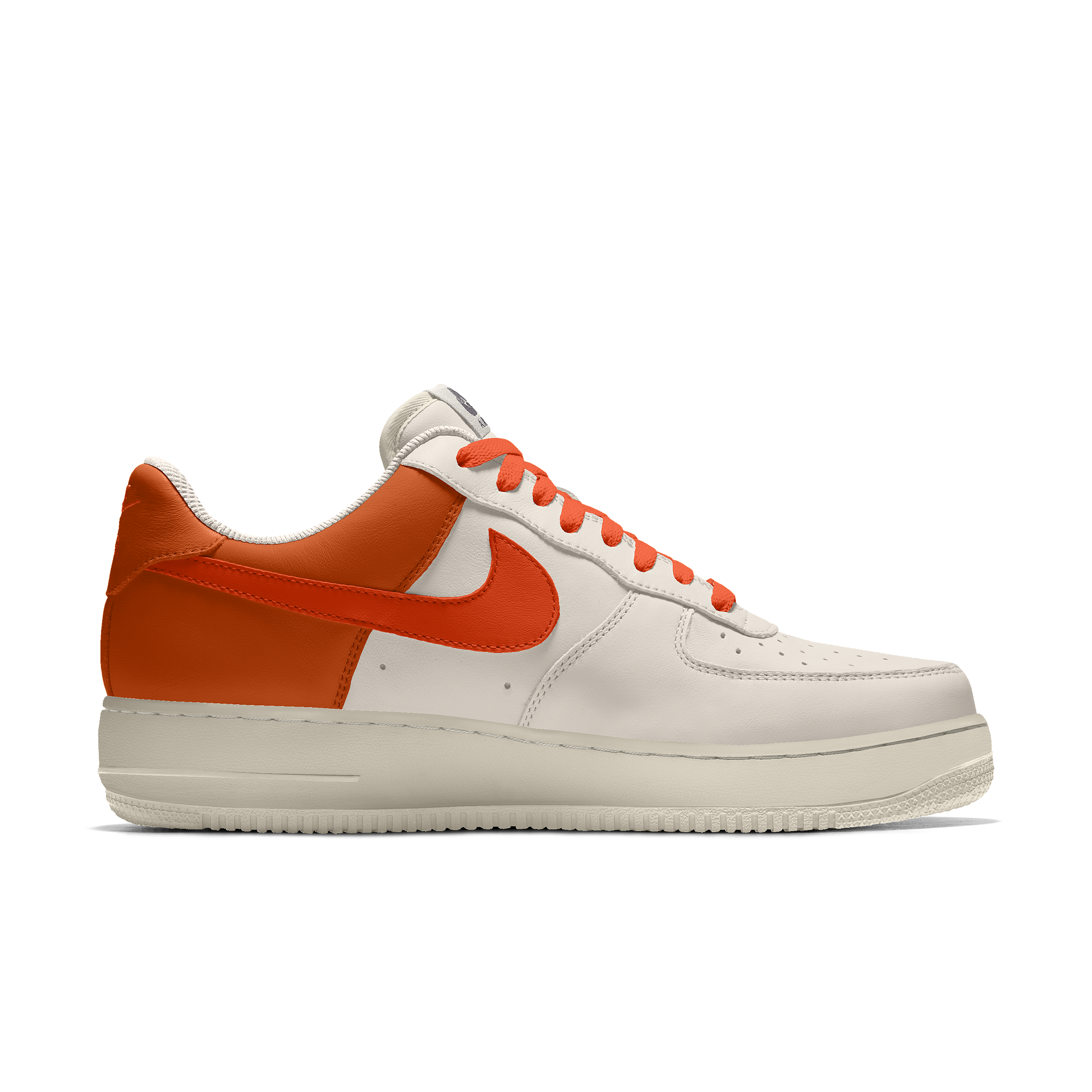 Chaussure personnalisable Nike Air Force 1 Low By You pour Femme - Orange - DN4165-991