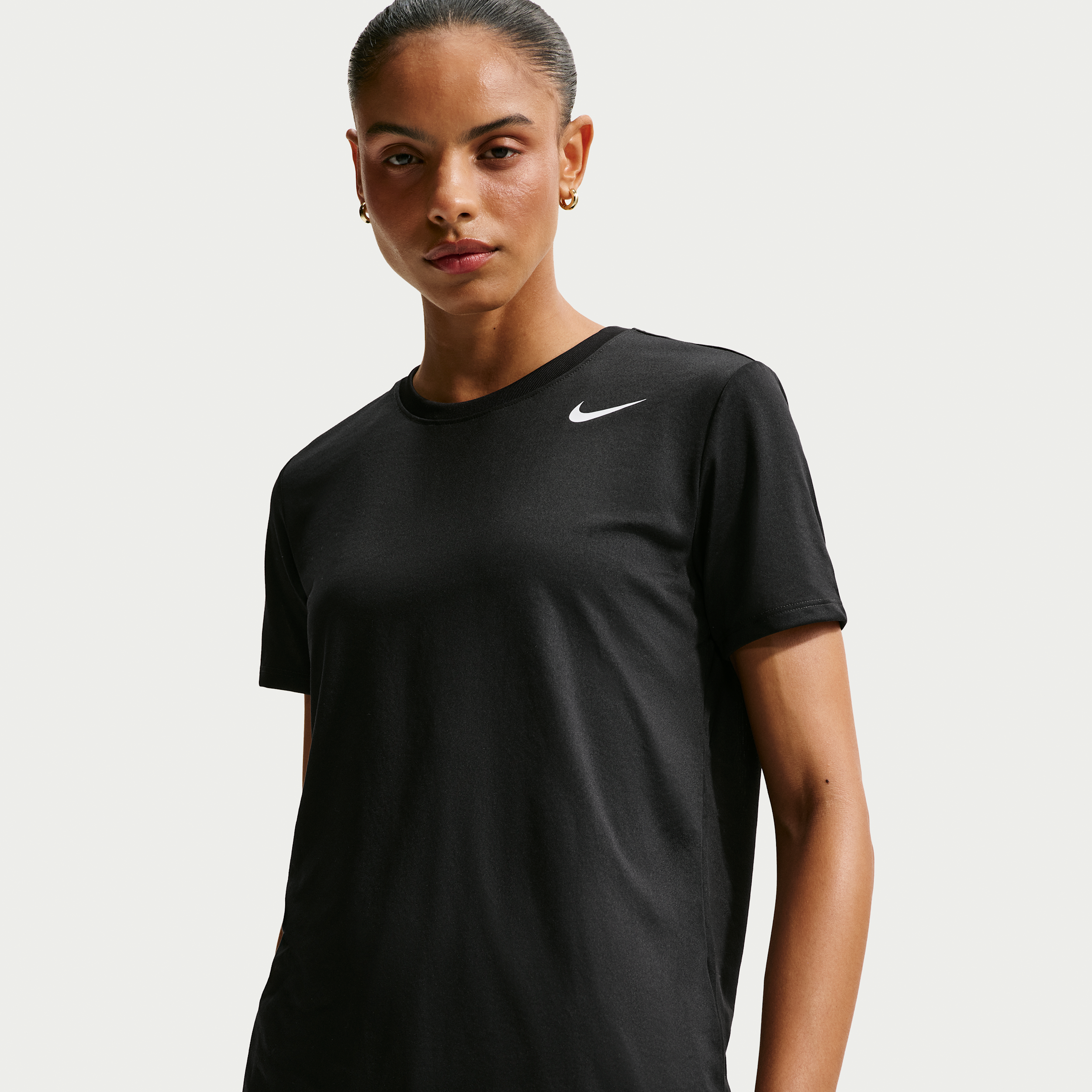 Thumbnail - Nike Dri-FIT Damen-T-Shirt - Schwarz