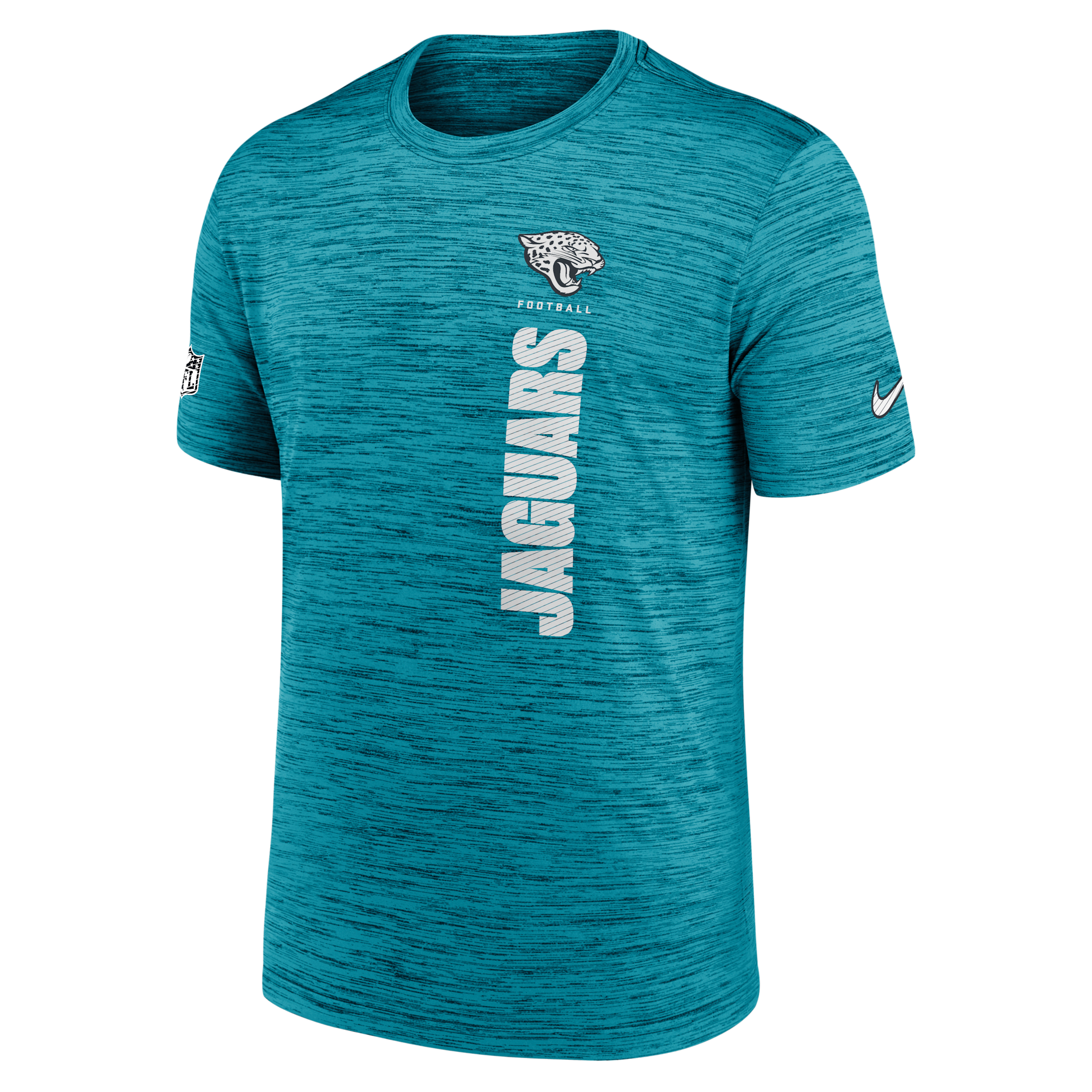T-shirt Nike Dri-FIT NFL Jacksonville Jaguars Sideline Velocity pour homme - Bleu