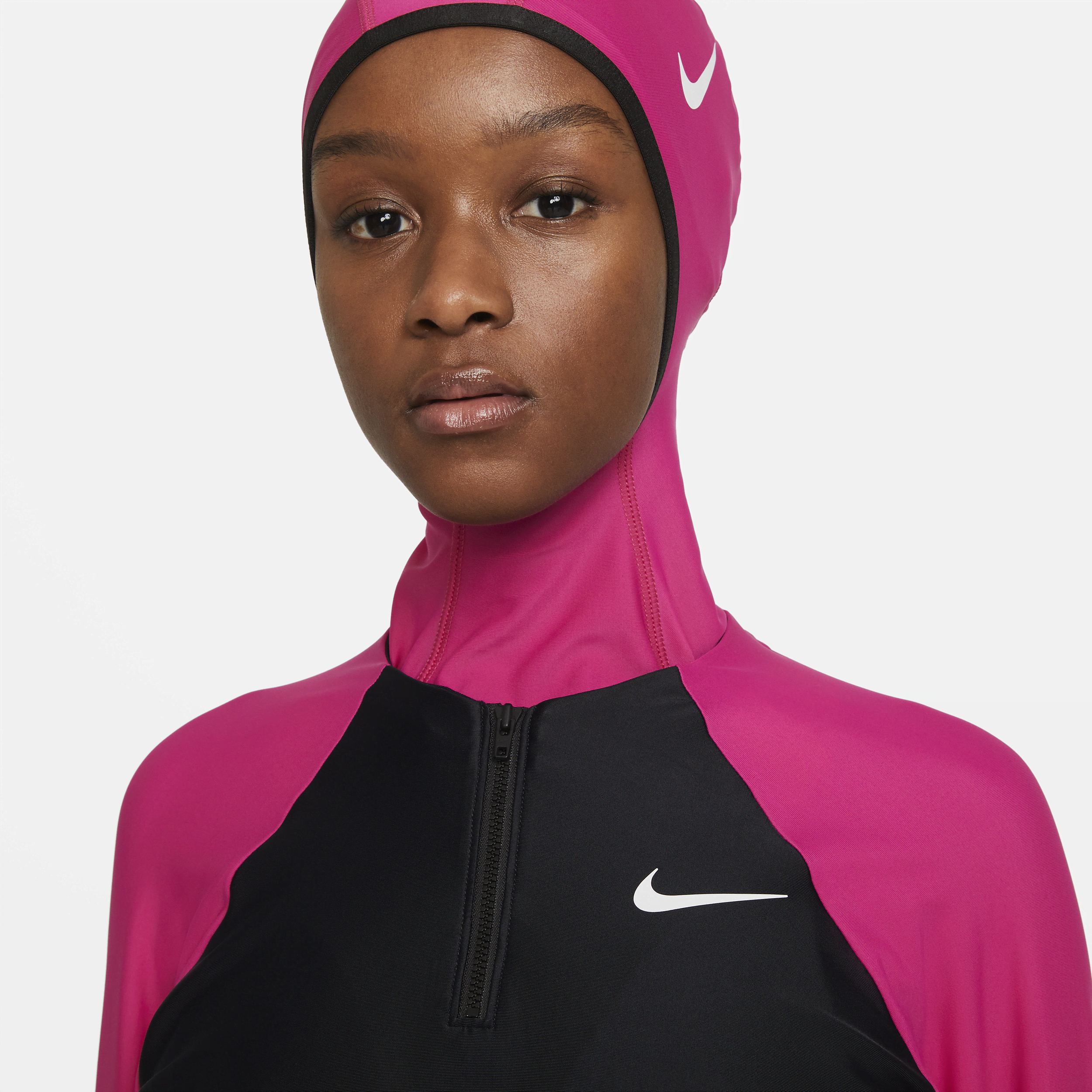 Tunique de bain intégrale Nike Victory pour Femme - Rose